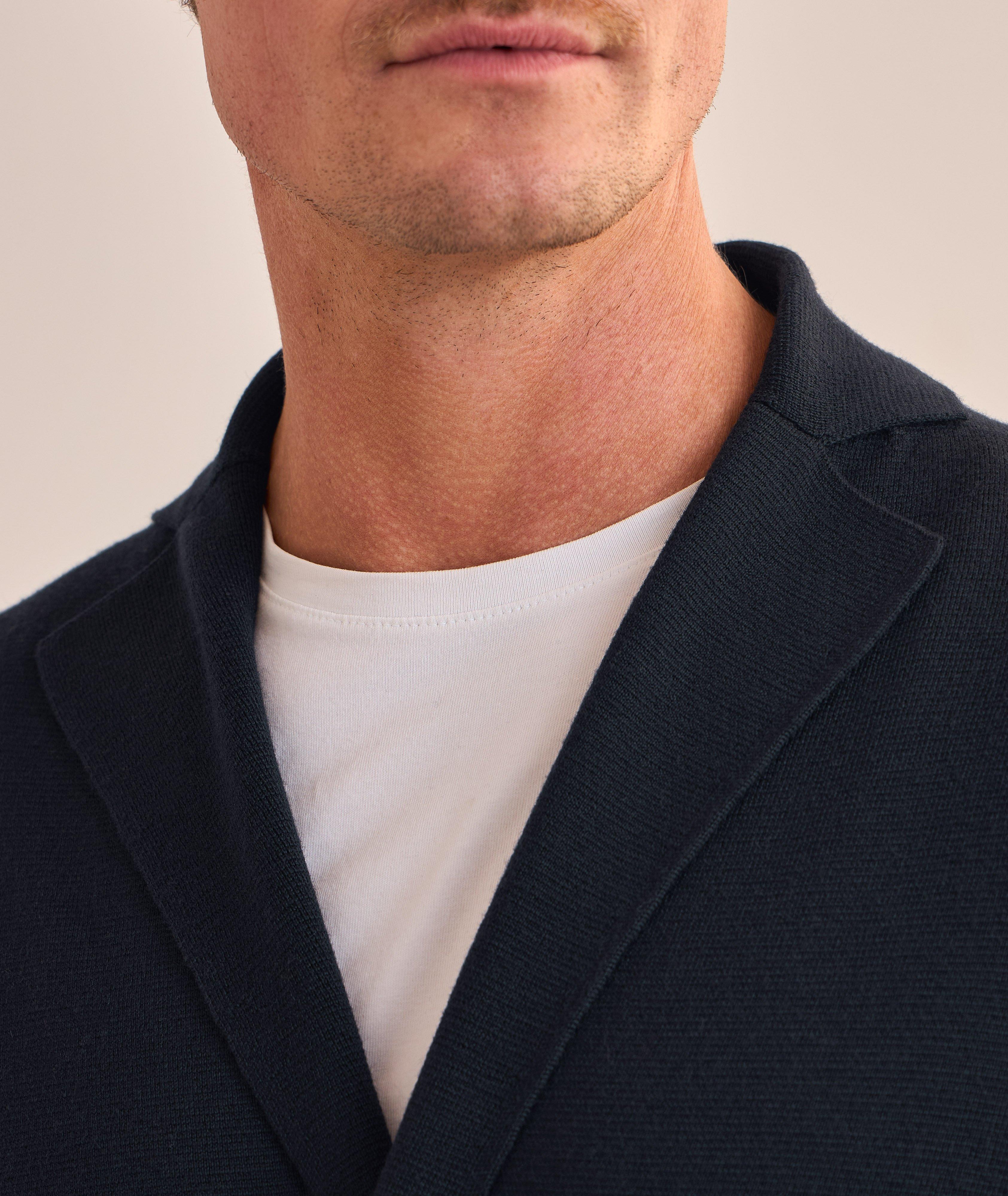 Double-Breasted Wool Cardigan  image 3