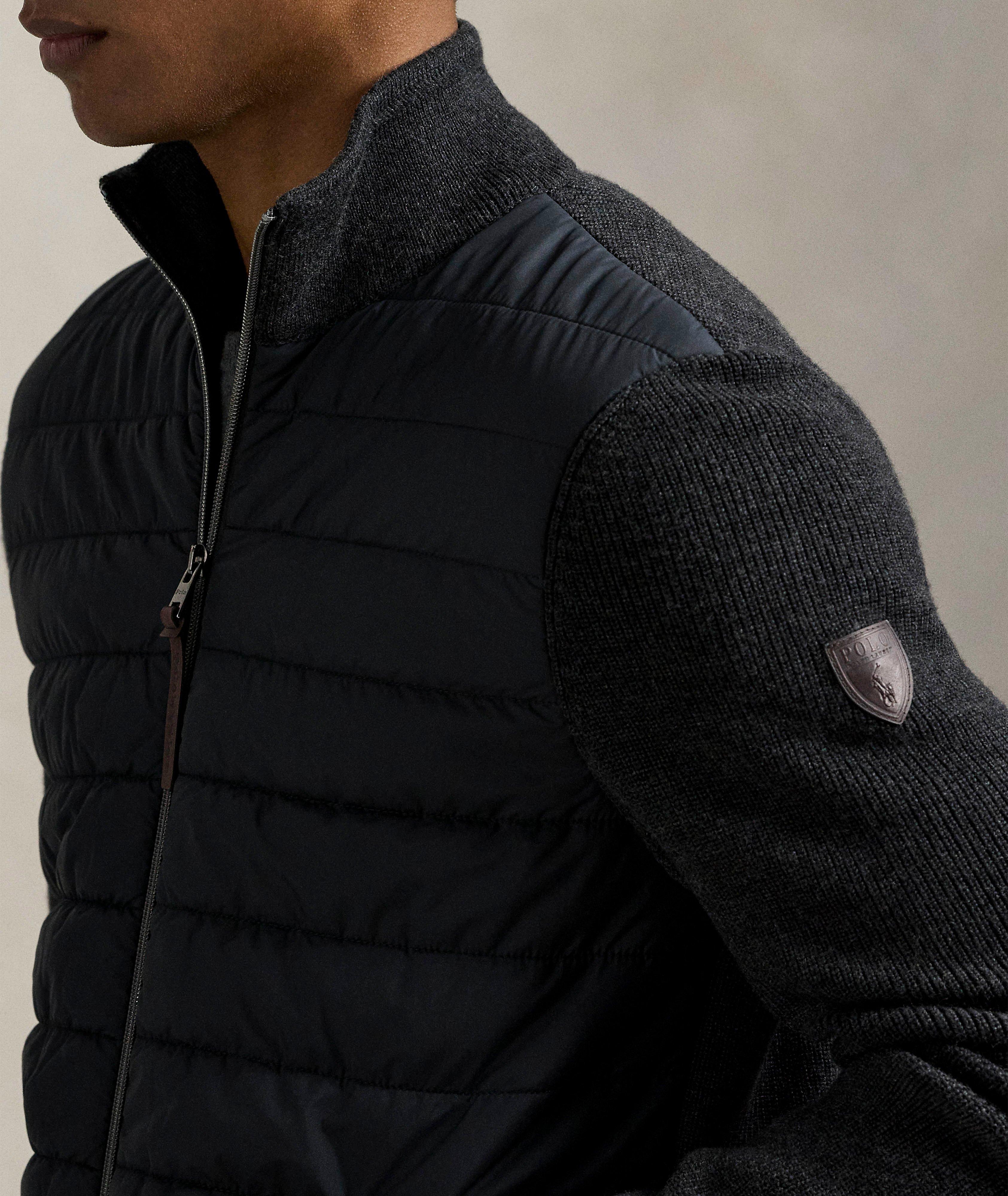 Pull hybride en laine image 4