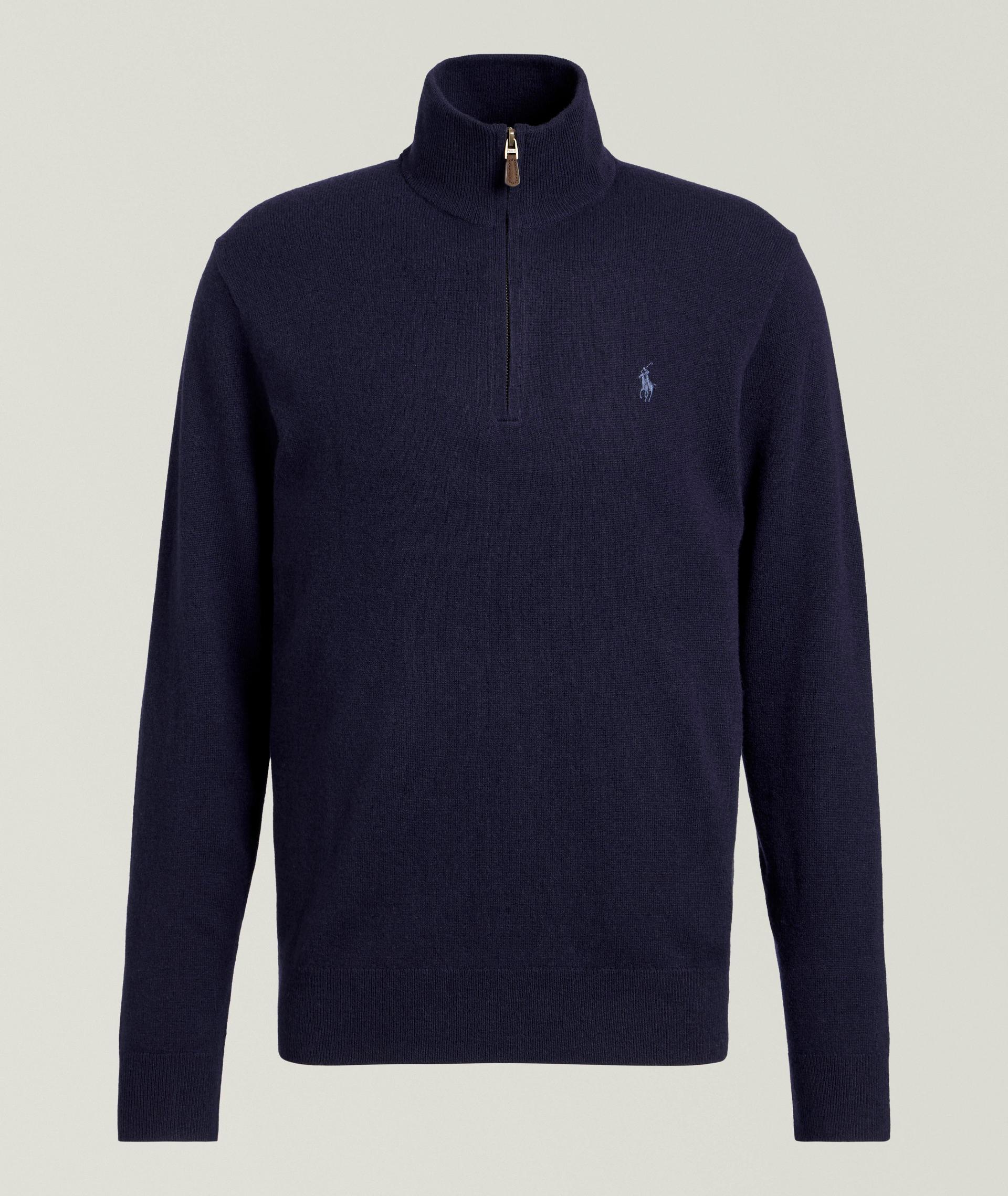 Wool Quarter-Zip Sweater image 0