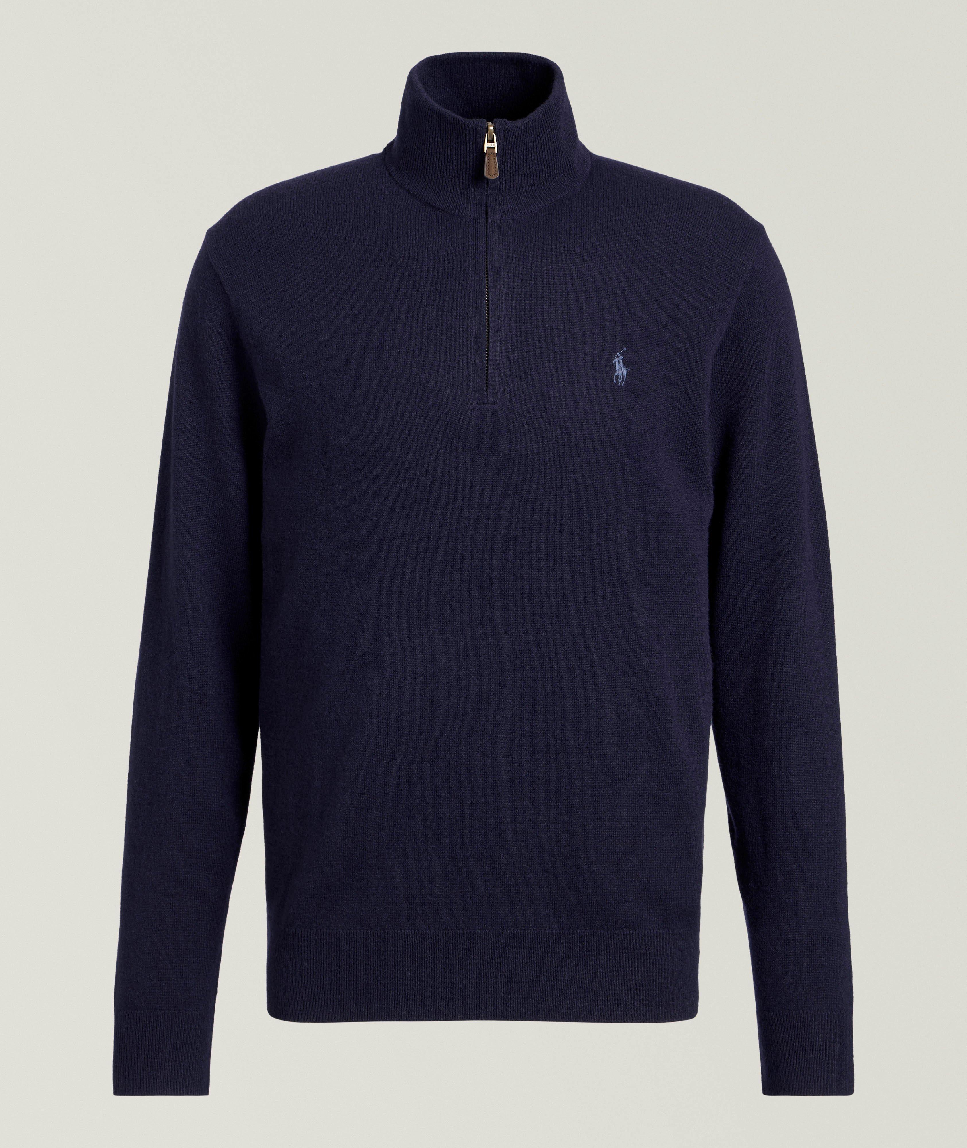 Wool Quarter-Zip Sweater image 0