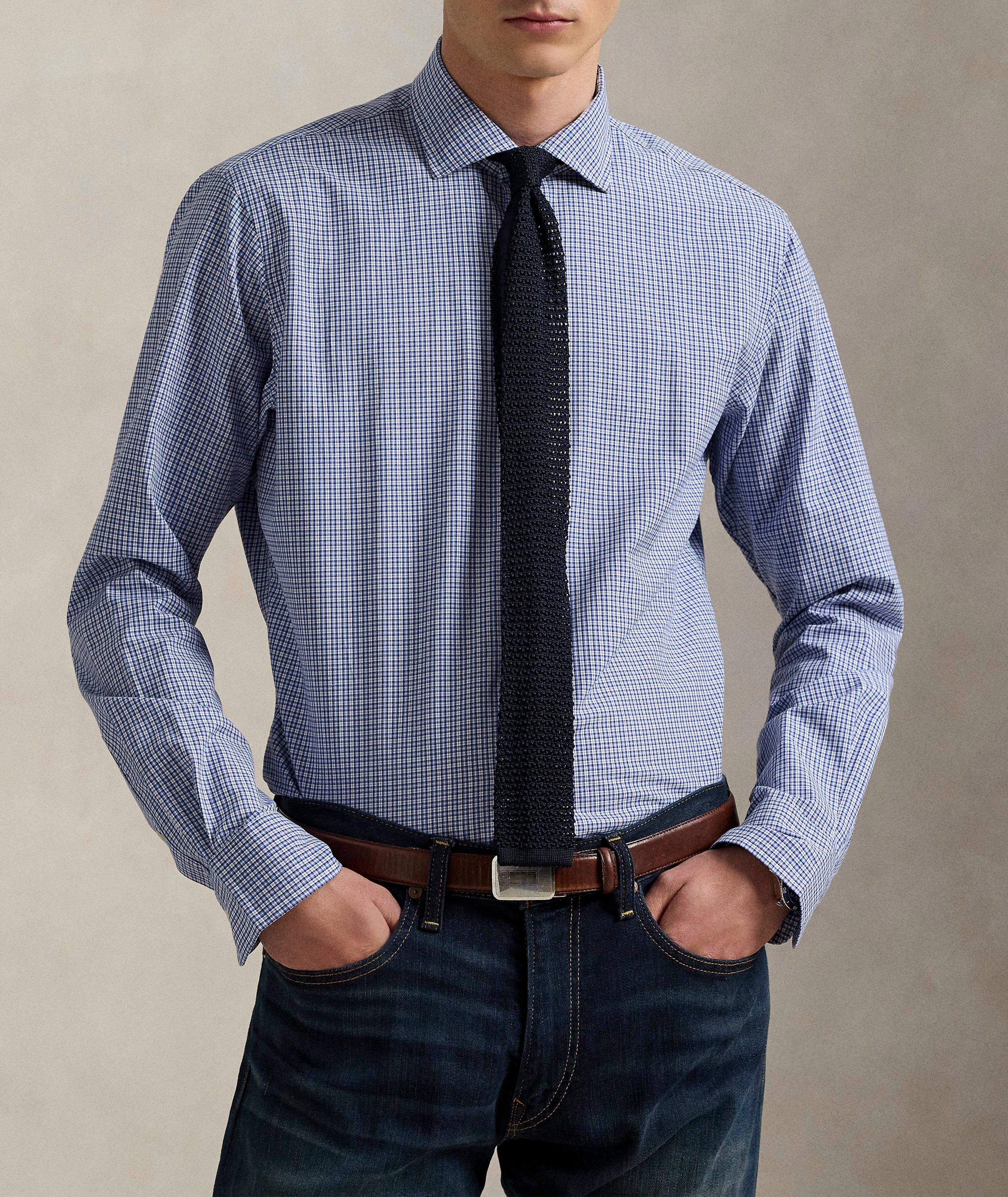 Checked Cotton Shirt image 1