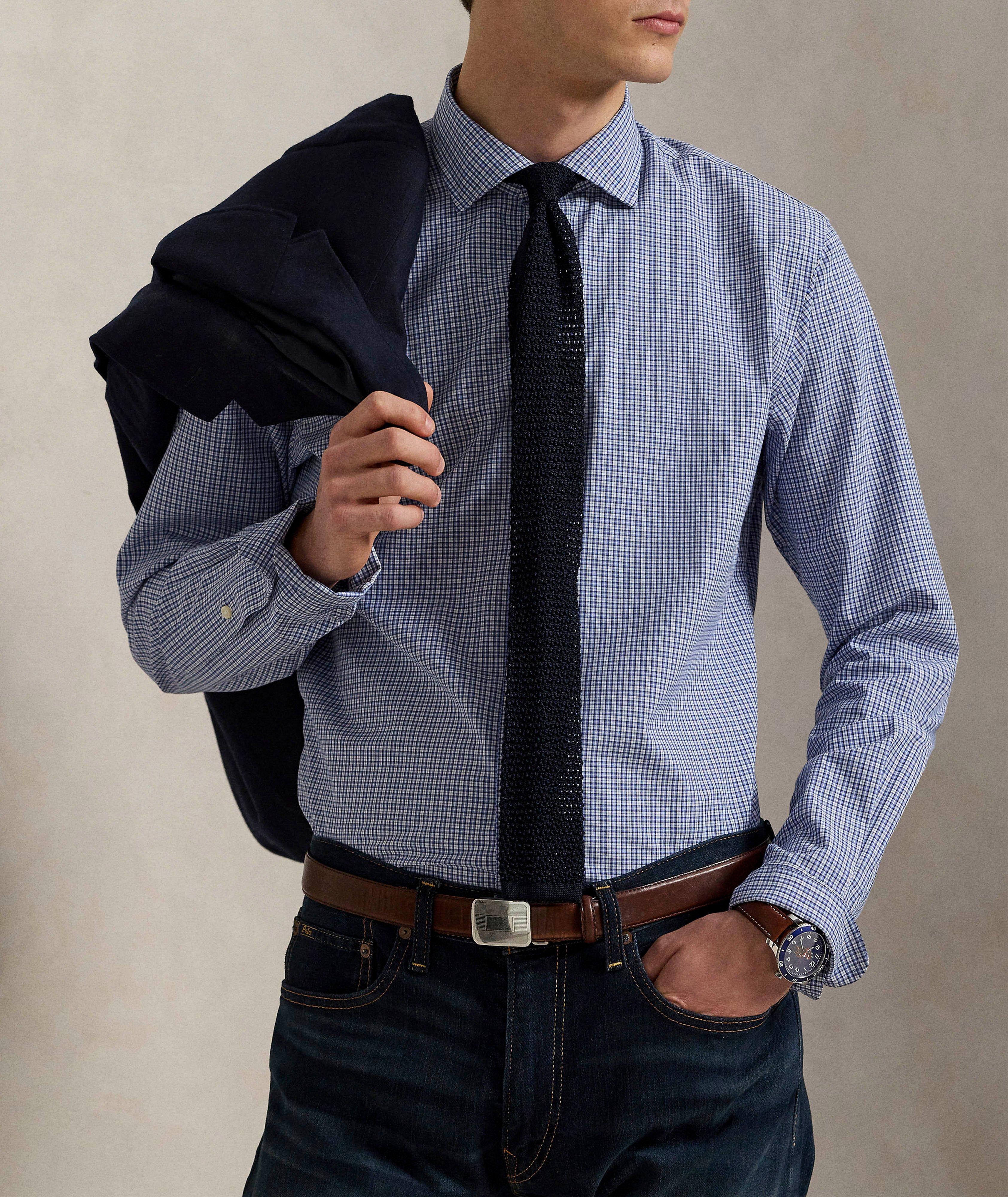 Checked Cotton Shirt image 3