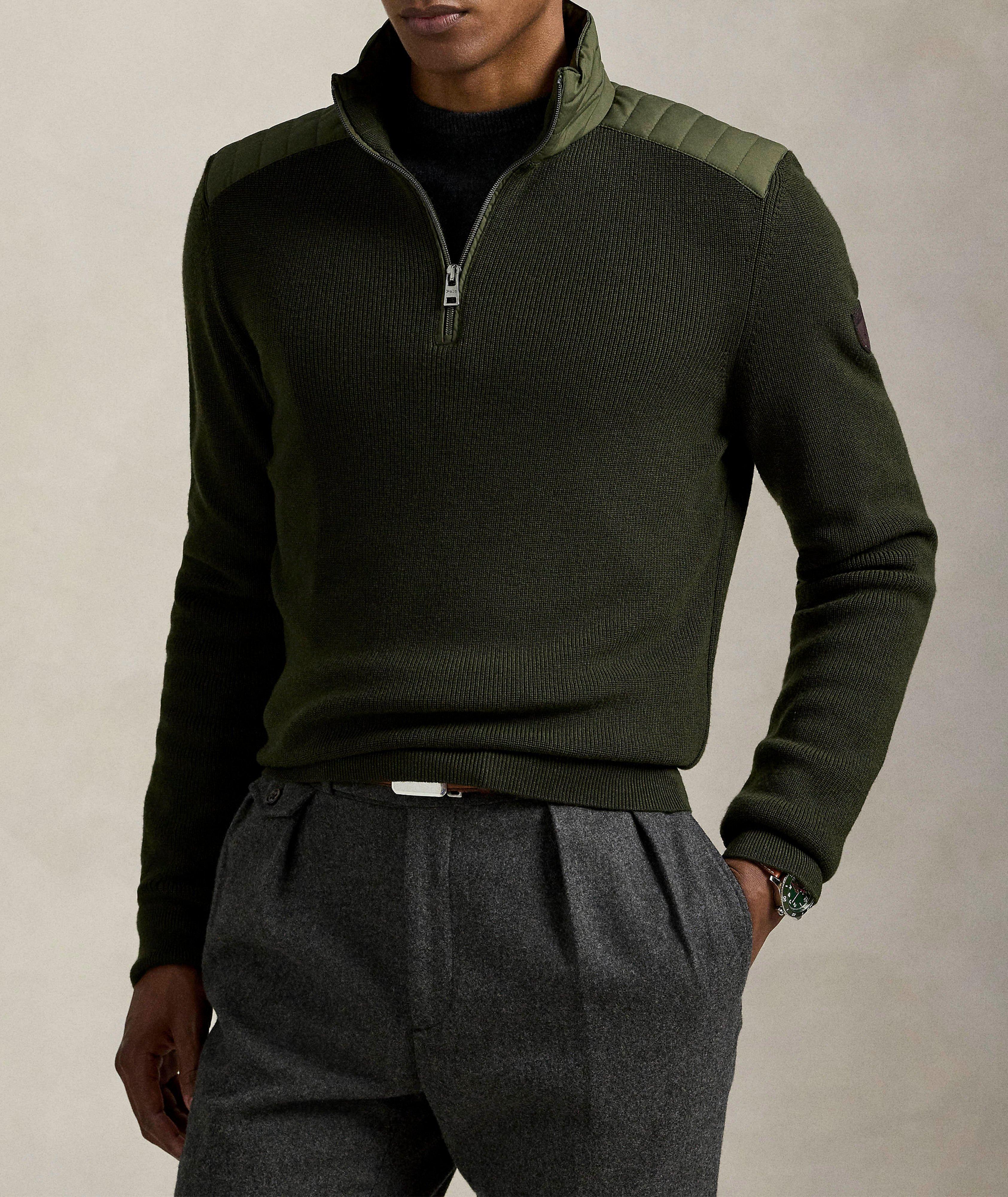 Wool Hybrid Sweater image 1
