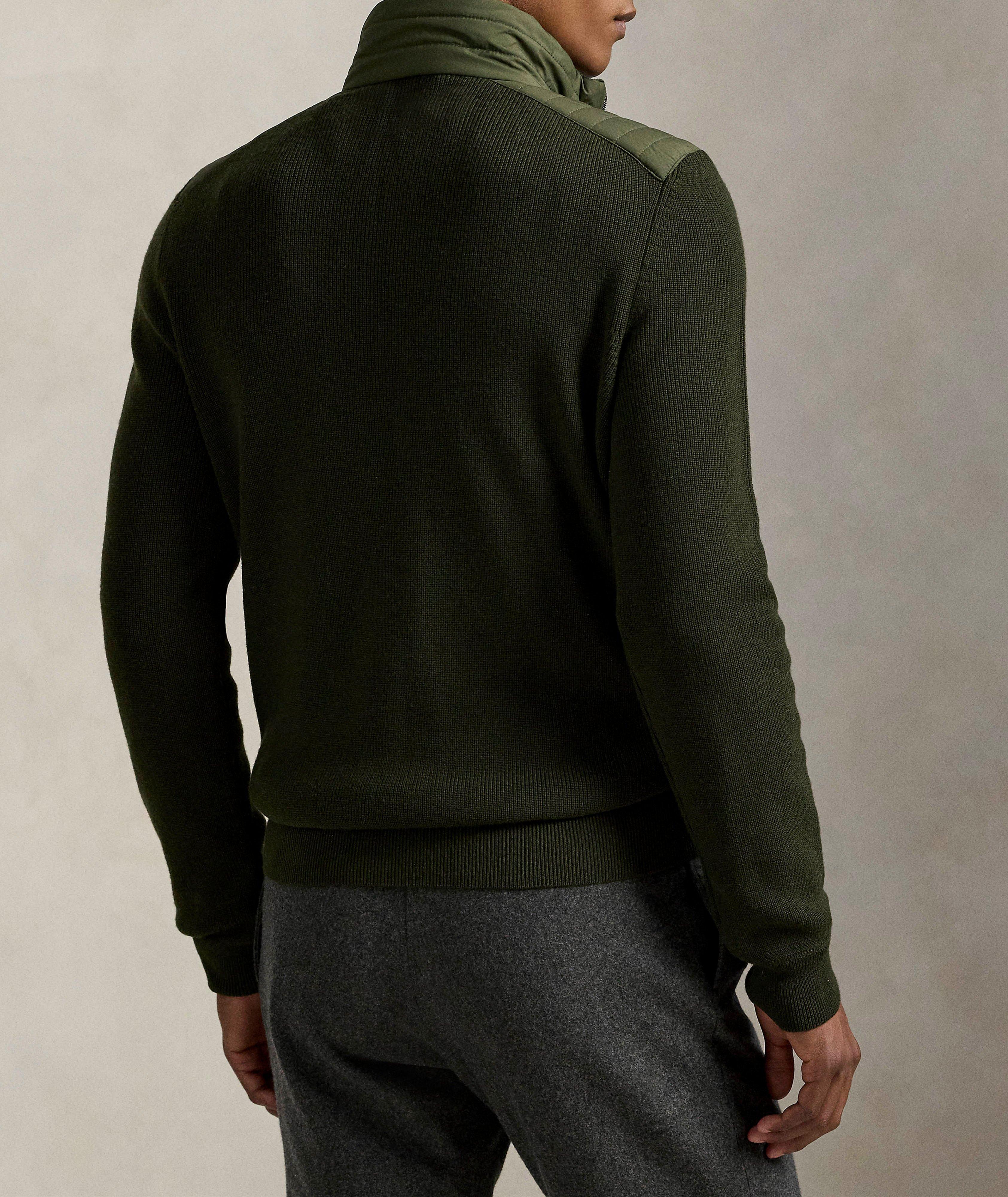 Wool Hybrid Sweater image 2