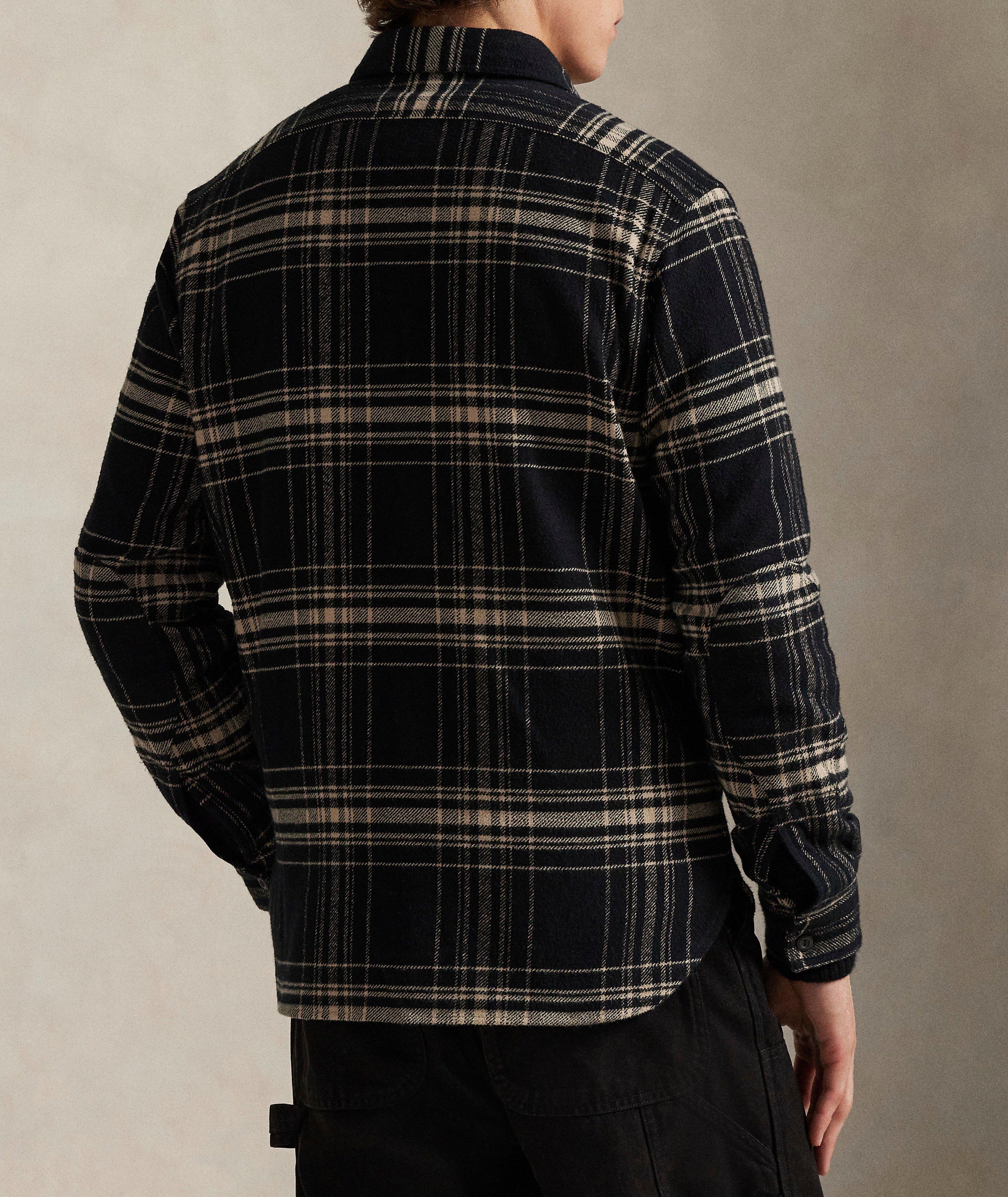 Chemise à carreaux en flanelle image 2