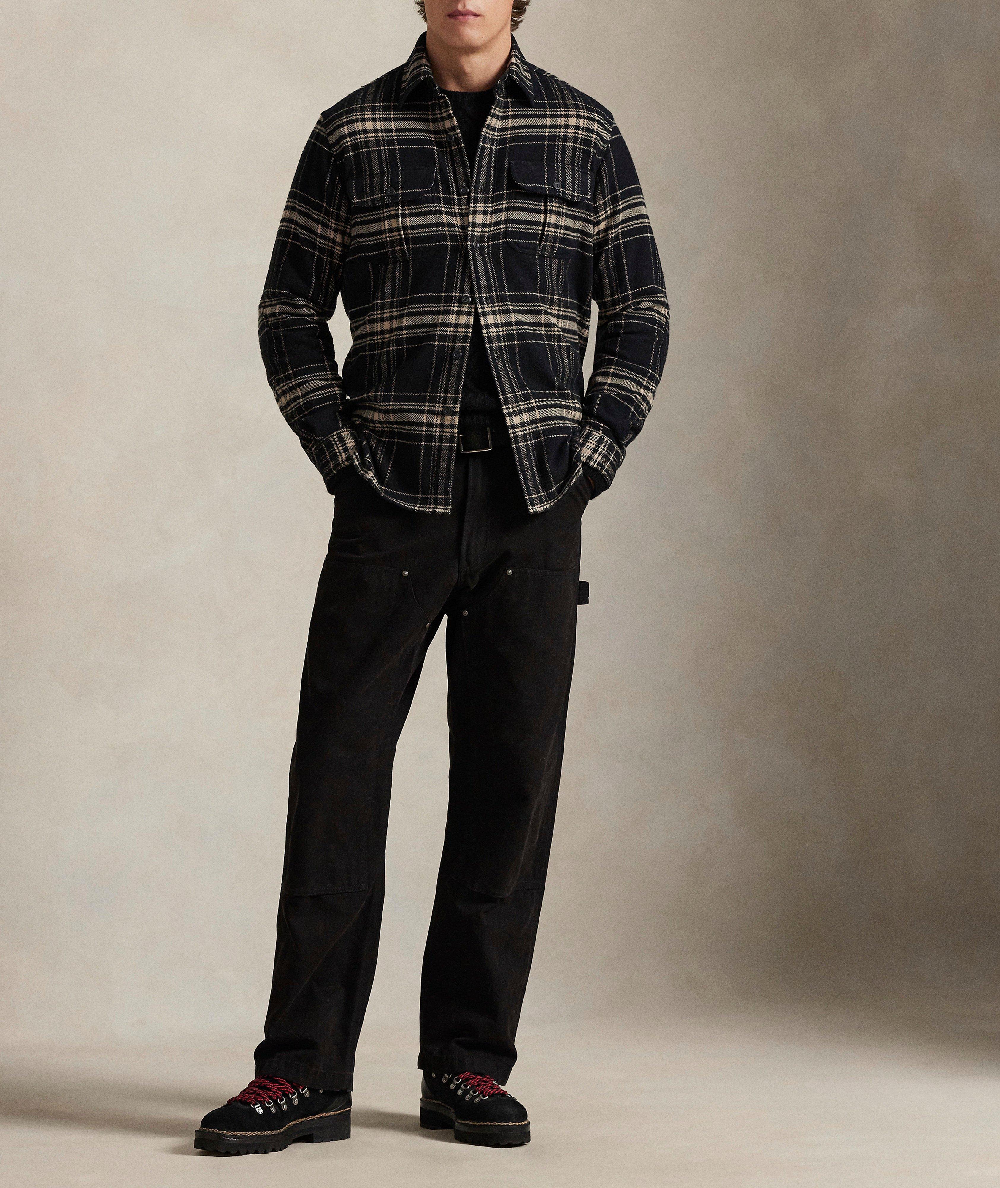 Chemise à carreaux en flanelle image 3