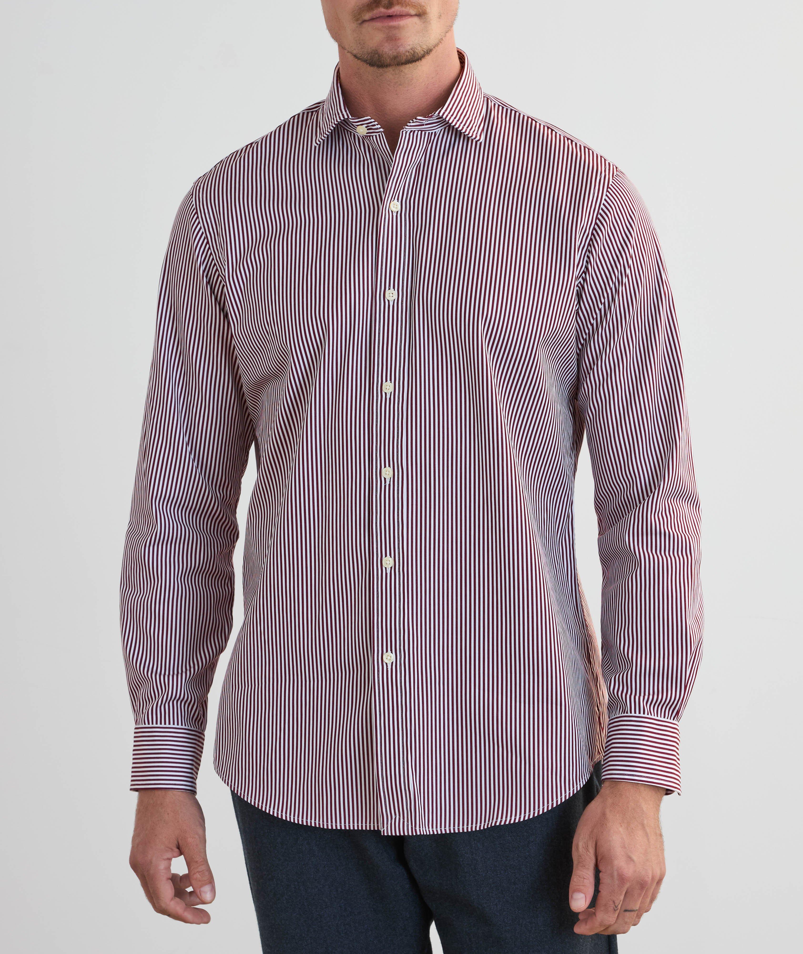 Chemise en coton à rayures image 1