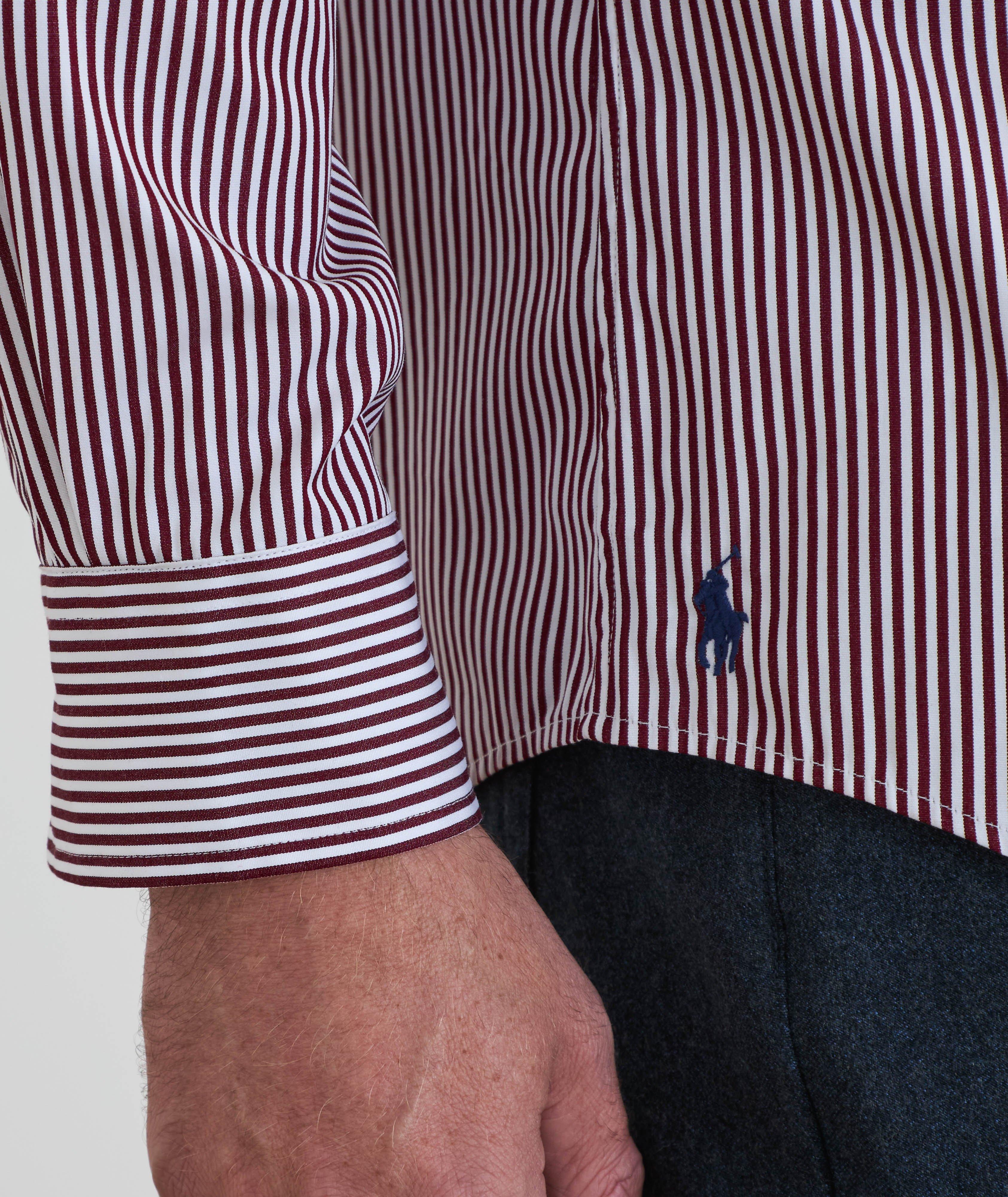 Chemise en coton à rayures image 3