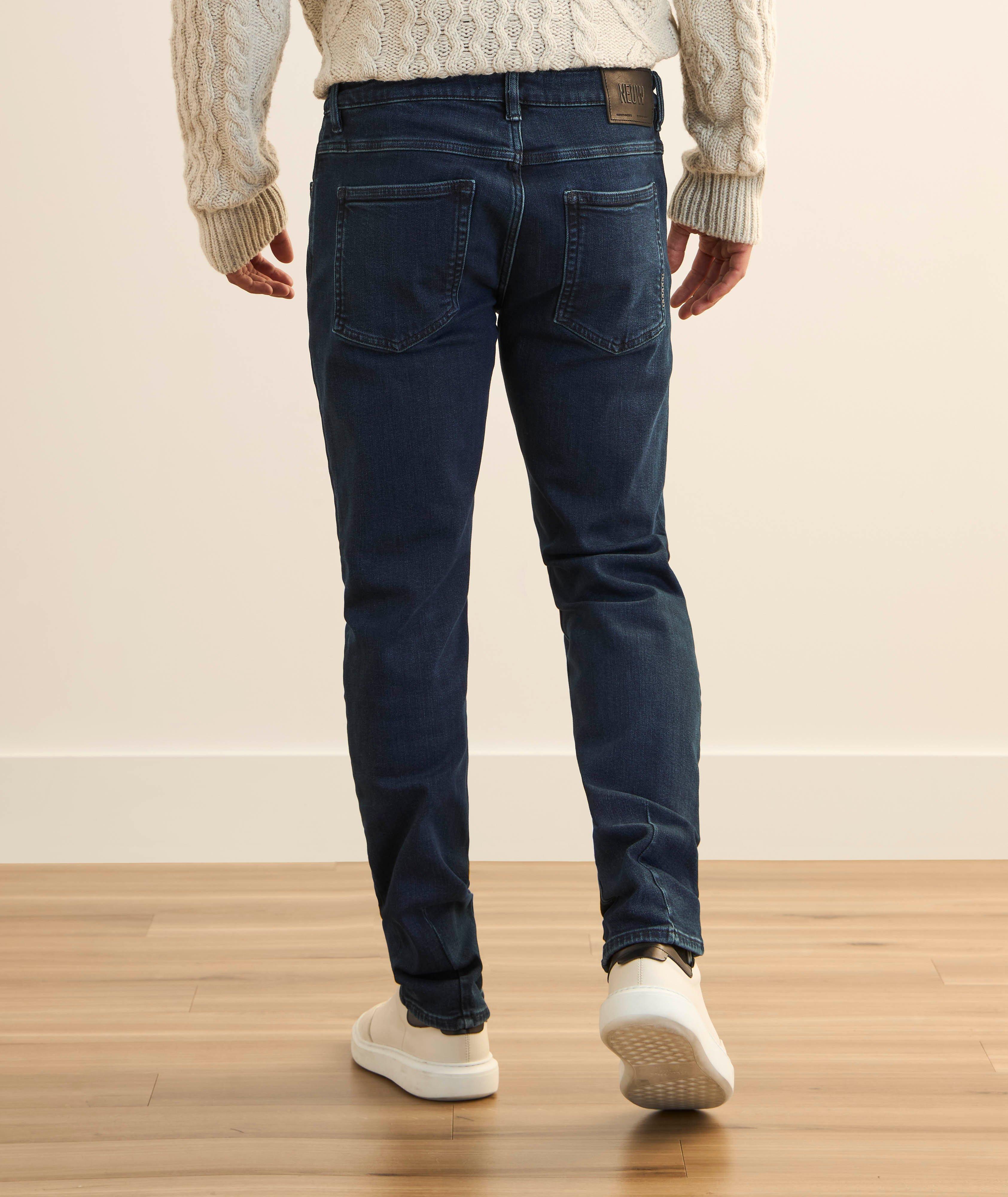 Lou Straight-Fit Stretch-Cotton Jeans  image 2