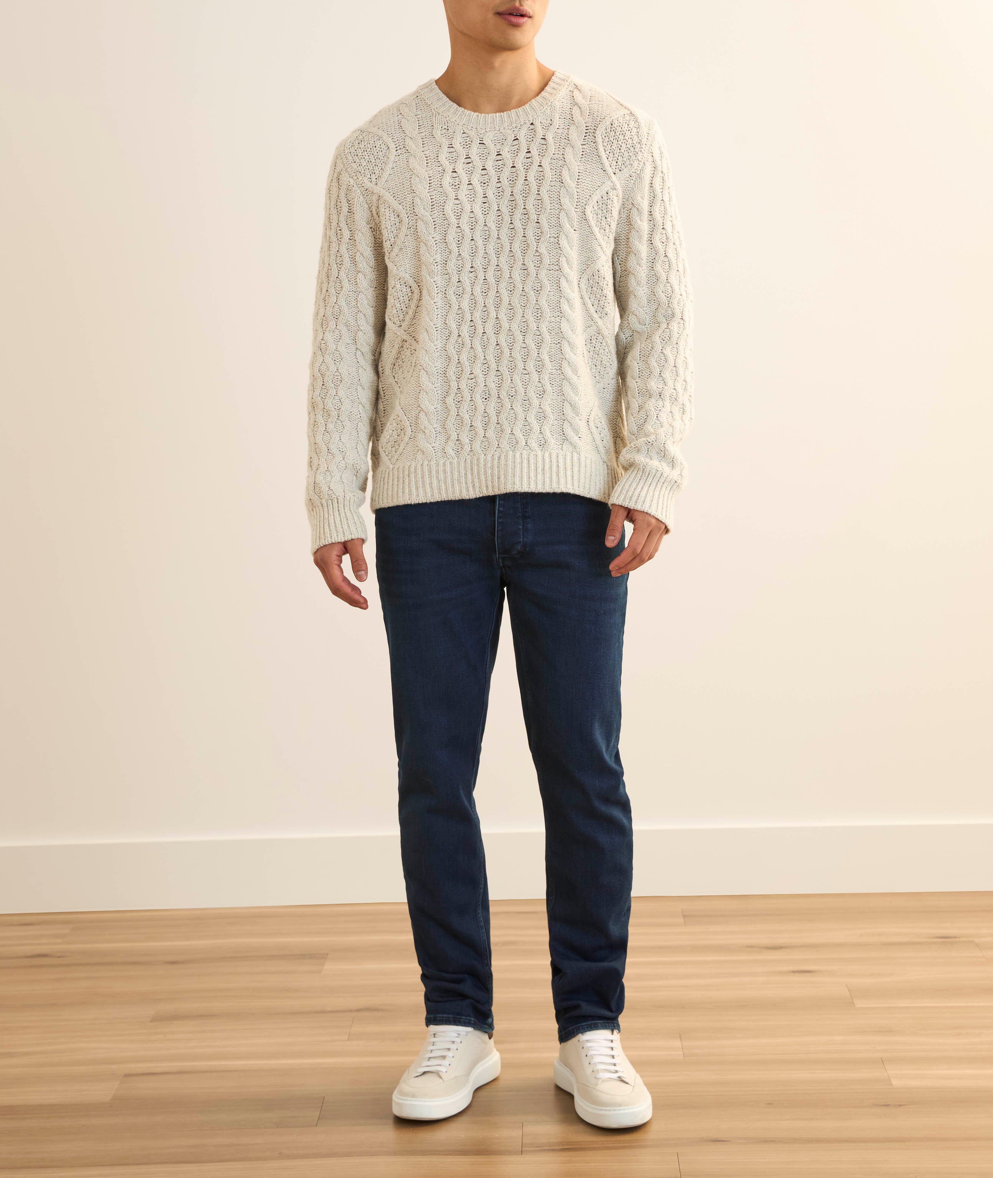 Lou Straight-Fit Stretch-Cotton Jeans  image 4