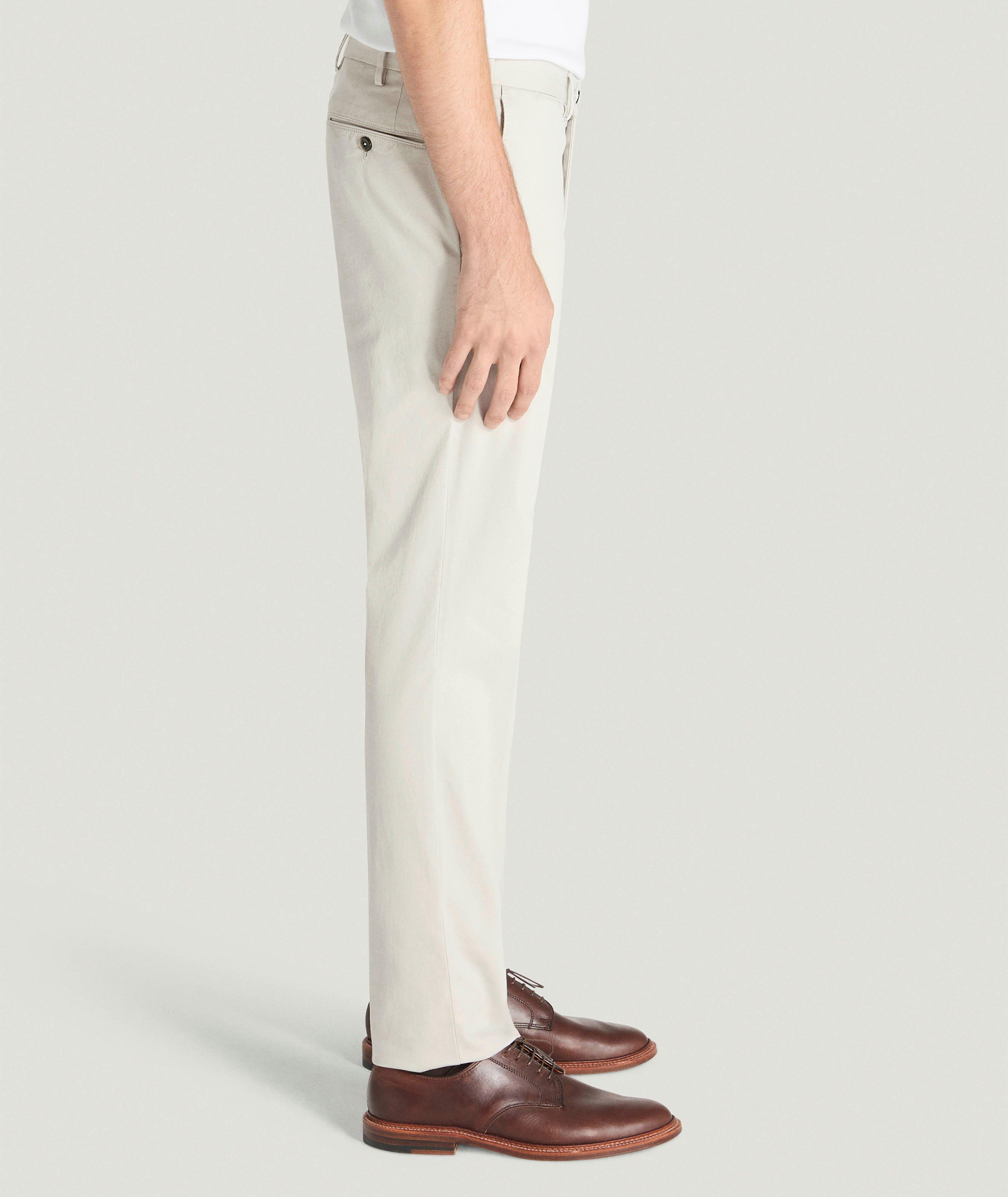 Pantalon slim en gabardine de coton extensible image 4