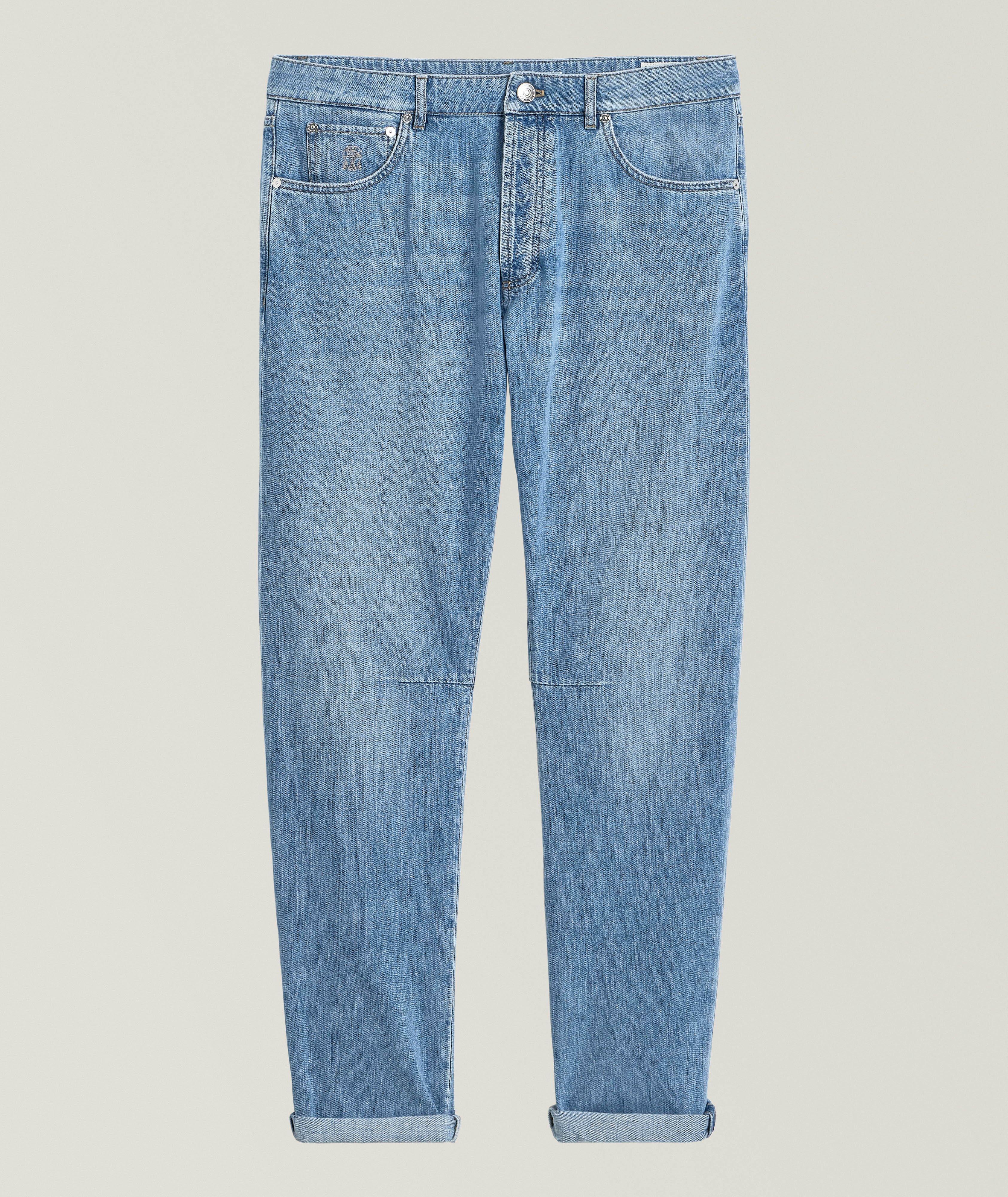 Leisure-Fit Lightweight Jeans  image 0
