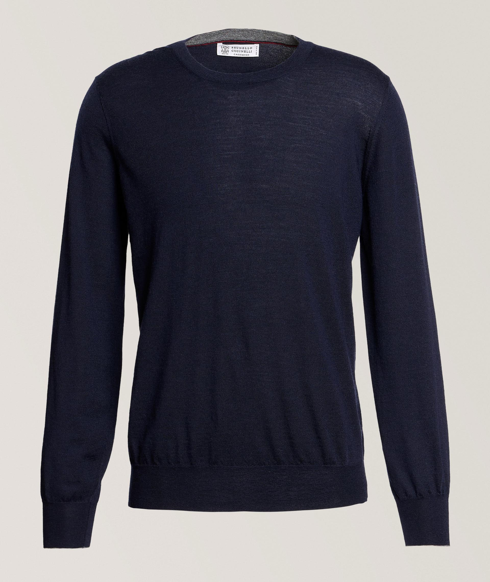 Pull en laine et en cachemire image 0
