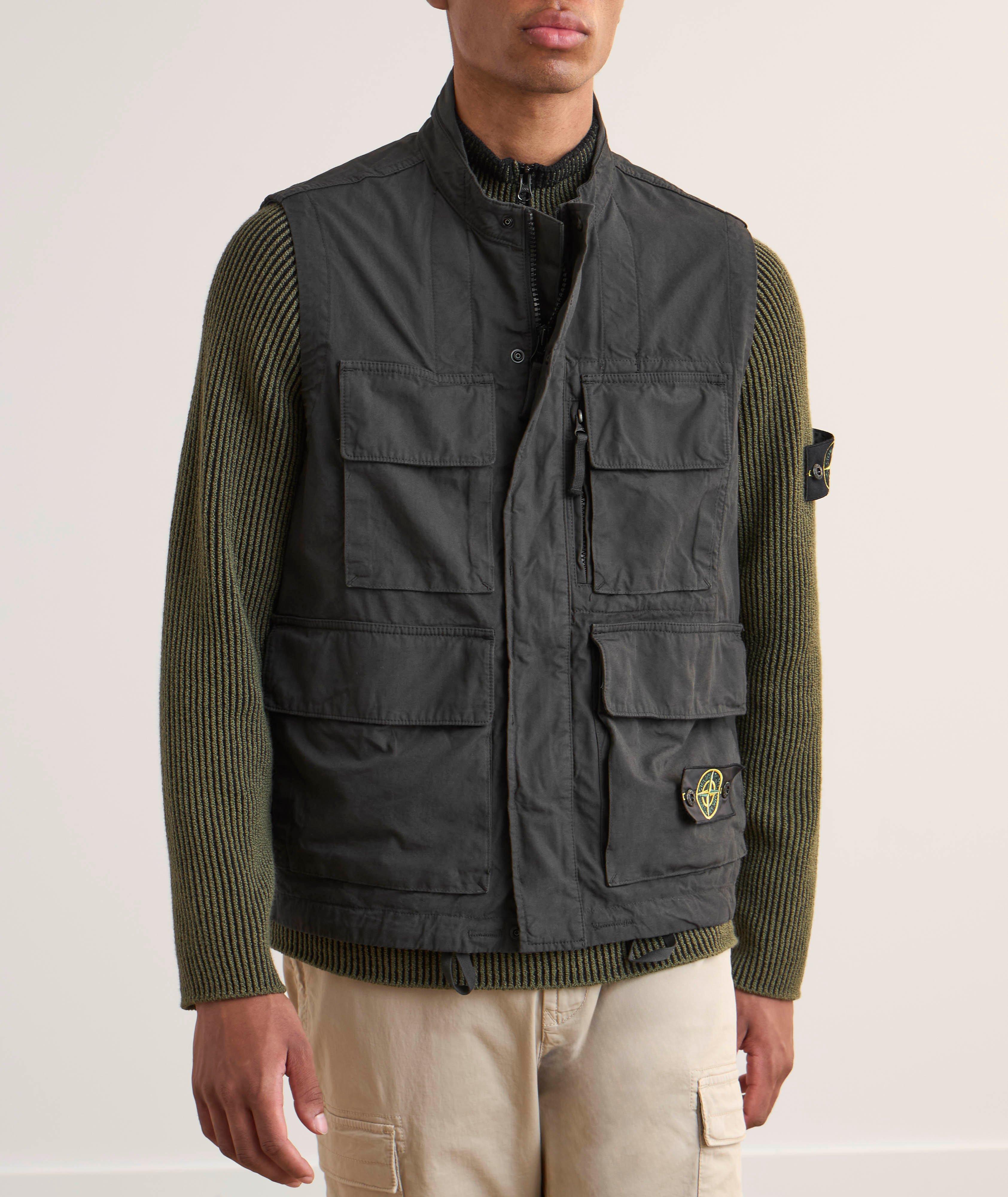 Gilet utilitaire en coton canvas image 1