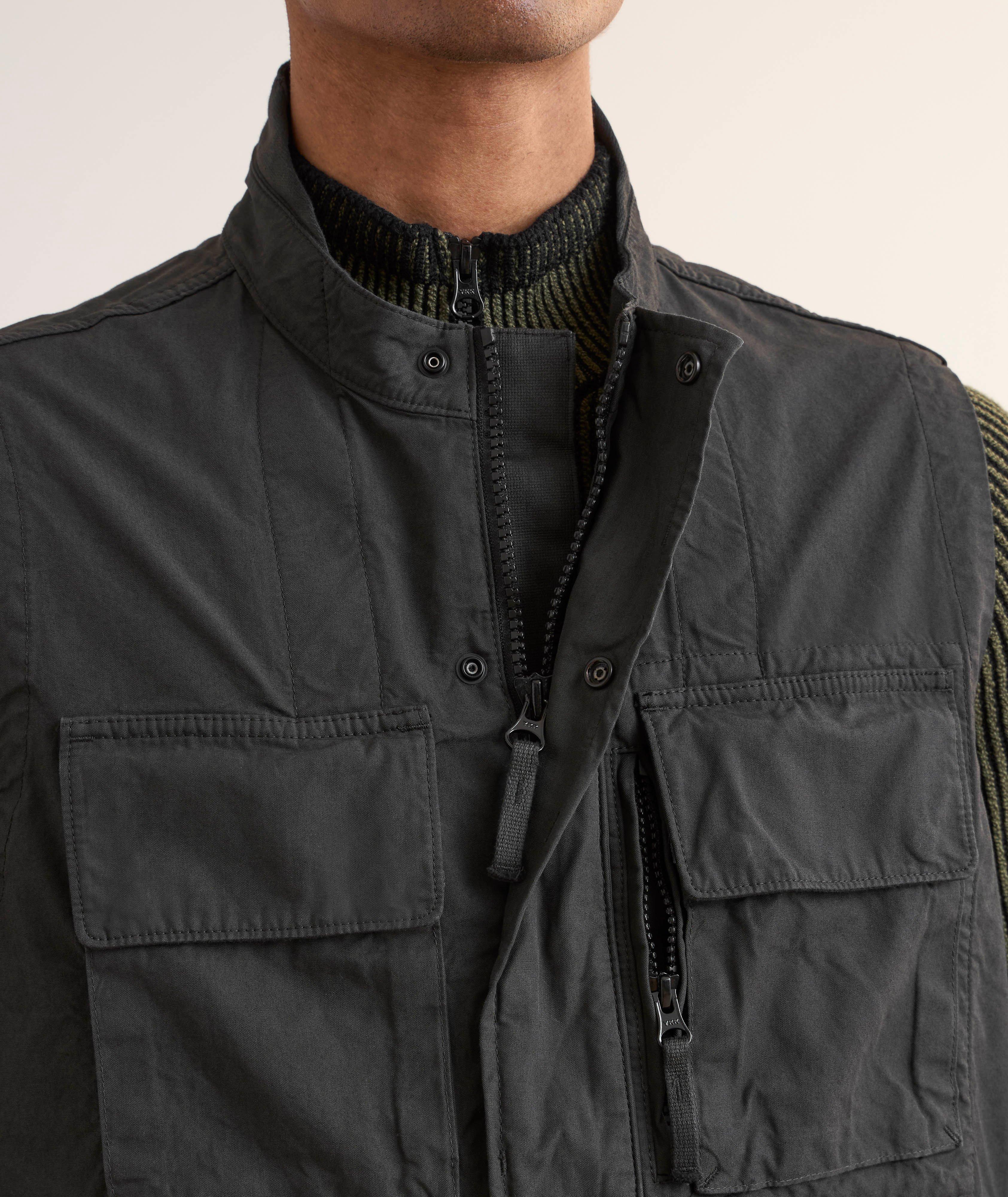 Gilet utilitaire en coton canvas image 3