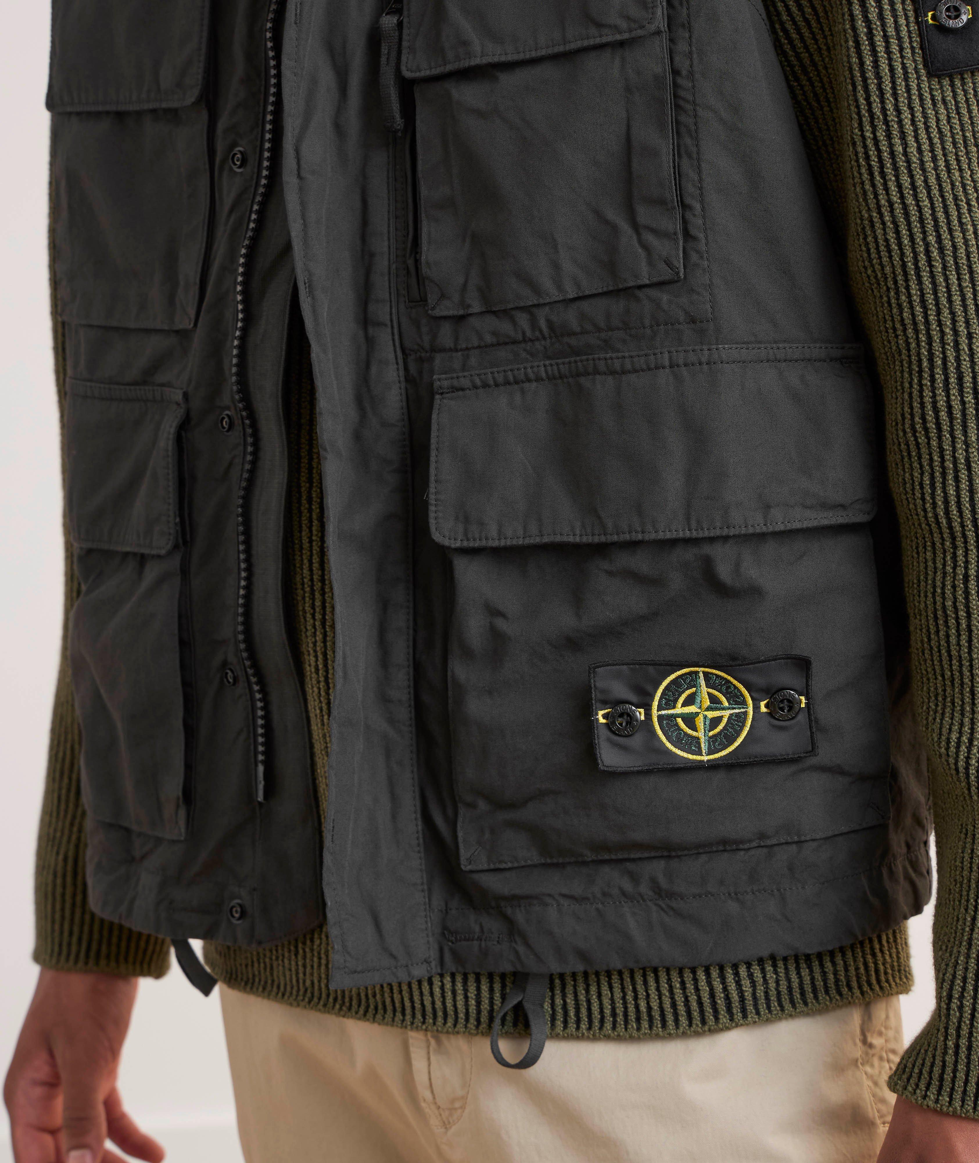 Gilet utilitaire en coton canvas image 4