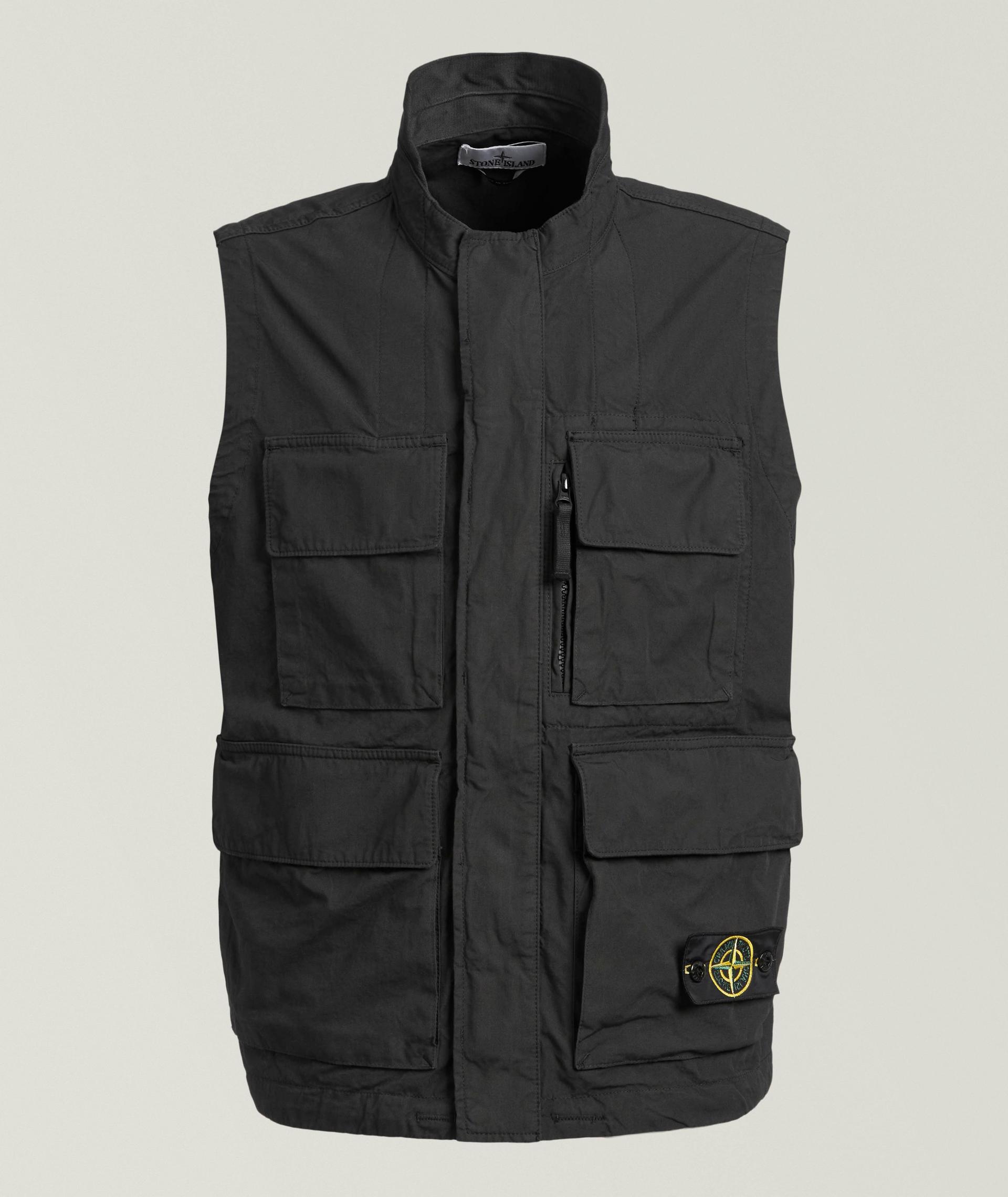 Gilet utilitaire en coton canvas image 0