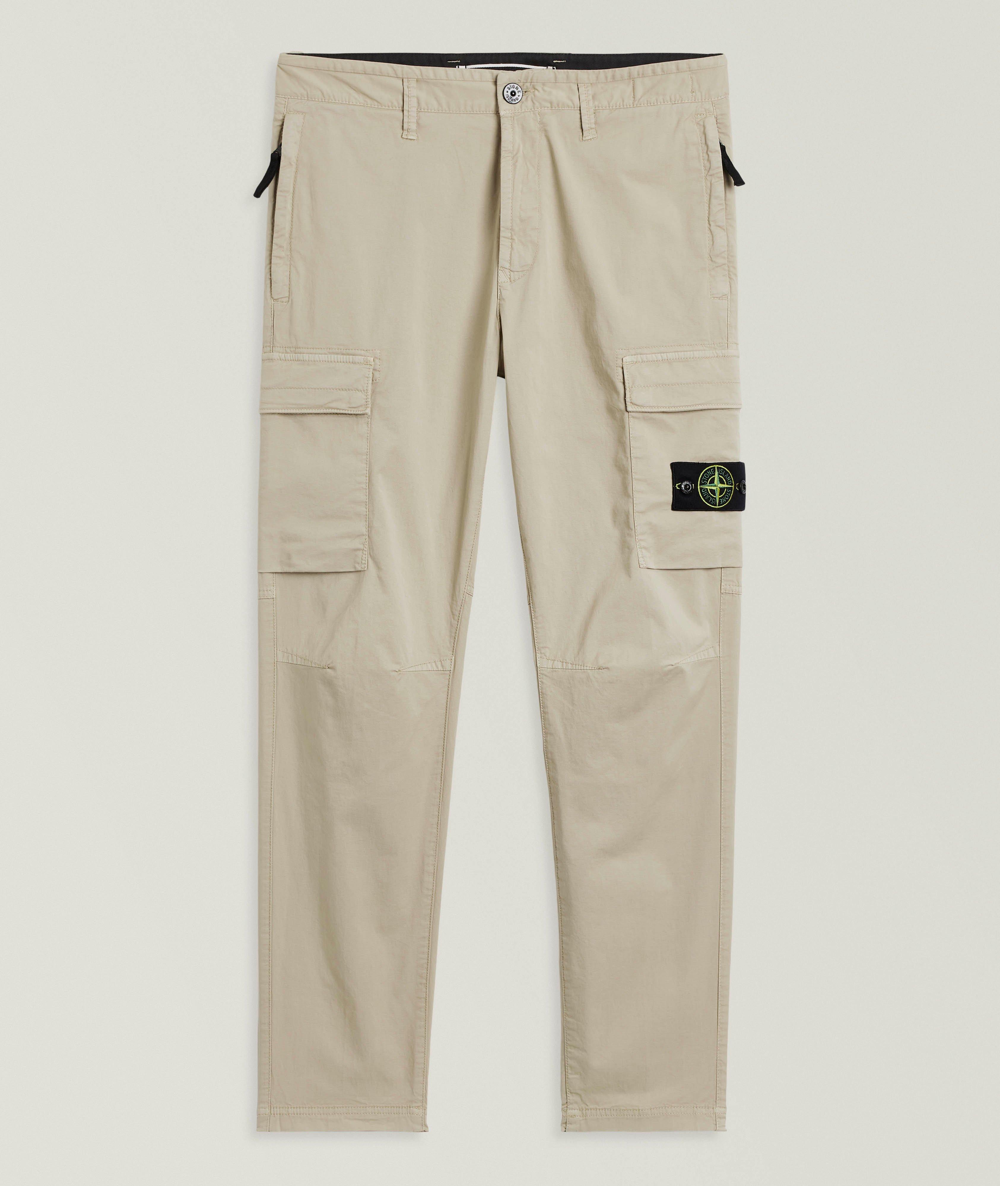 Stretch-Cotton Cargo Pants  image 0