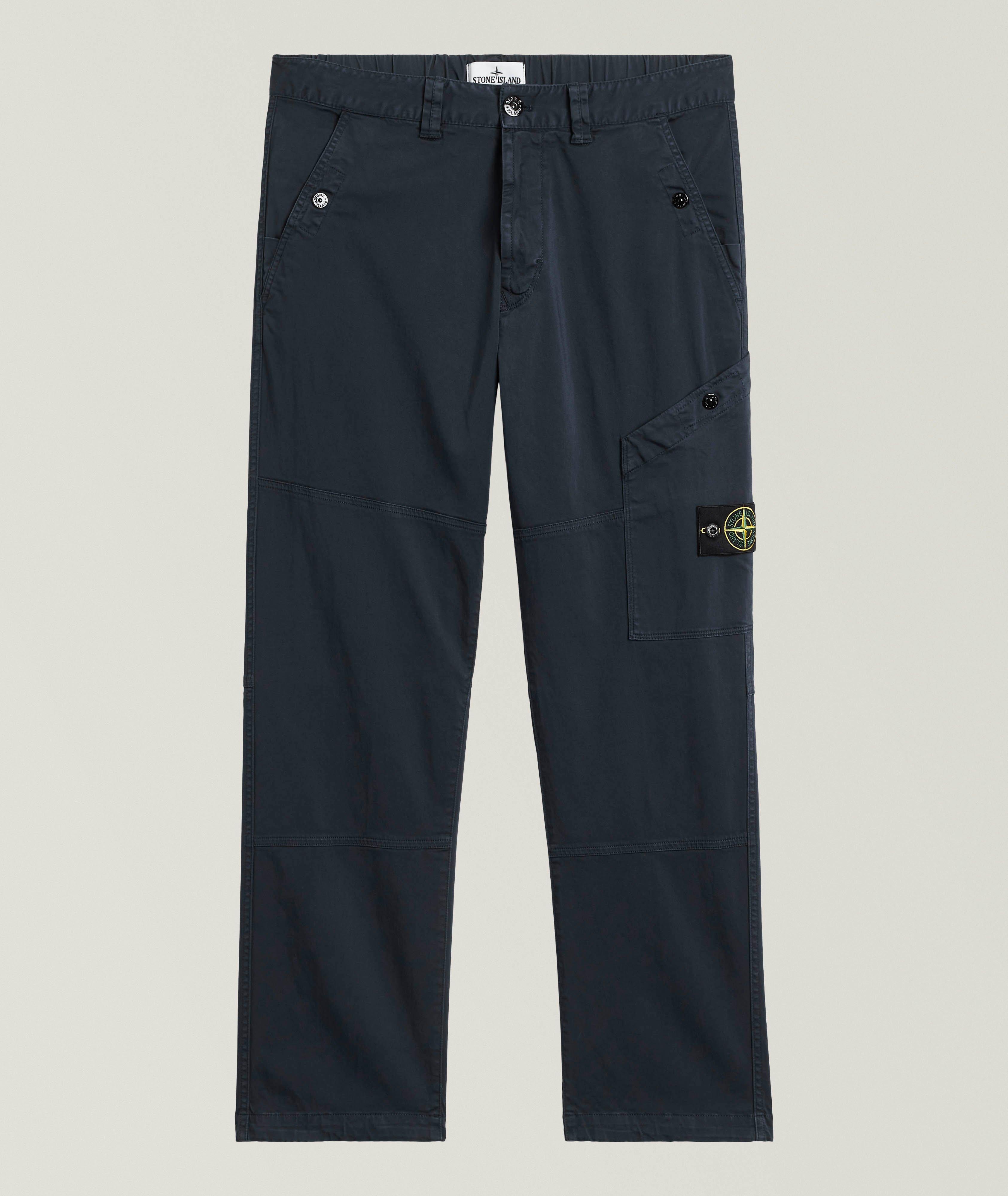Stone Island Stretch-Cotton Cargo Pants