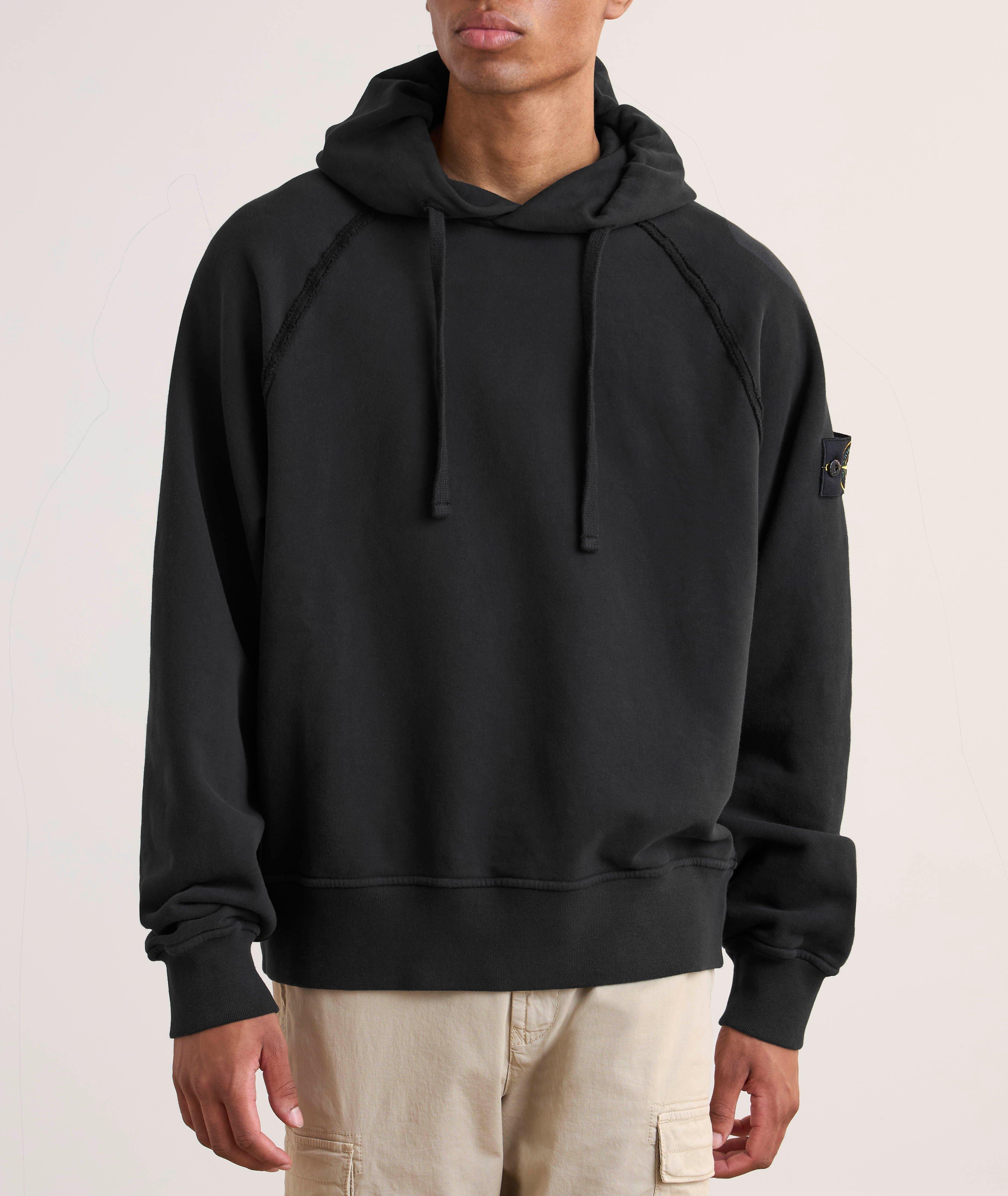 Cotton Raglan Hooded Sweater image 1