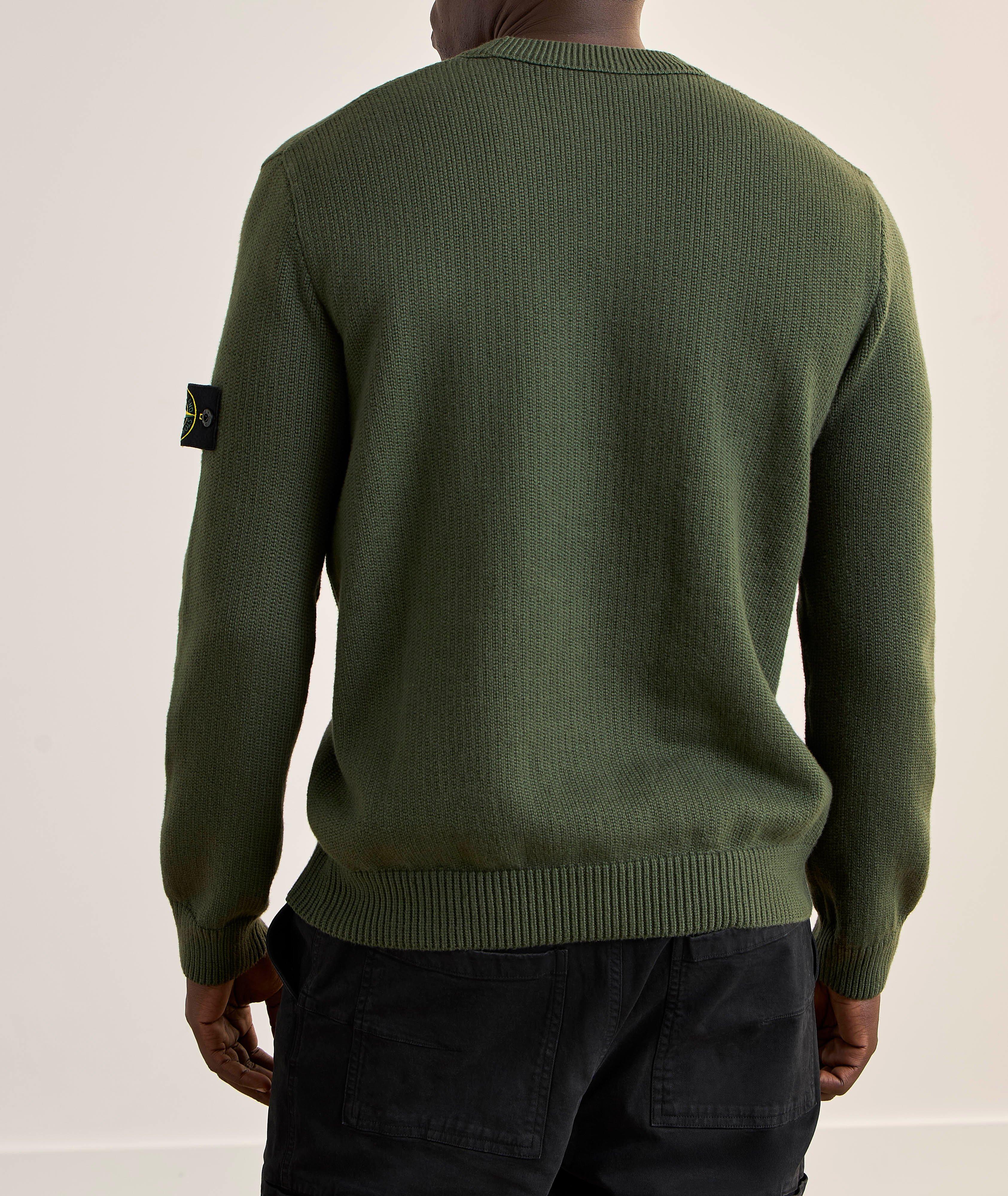 Cotton-Blend Crewneck Sweater image 2