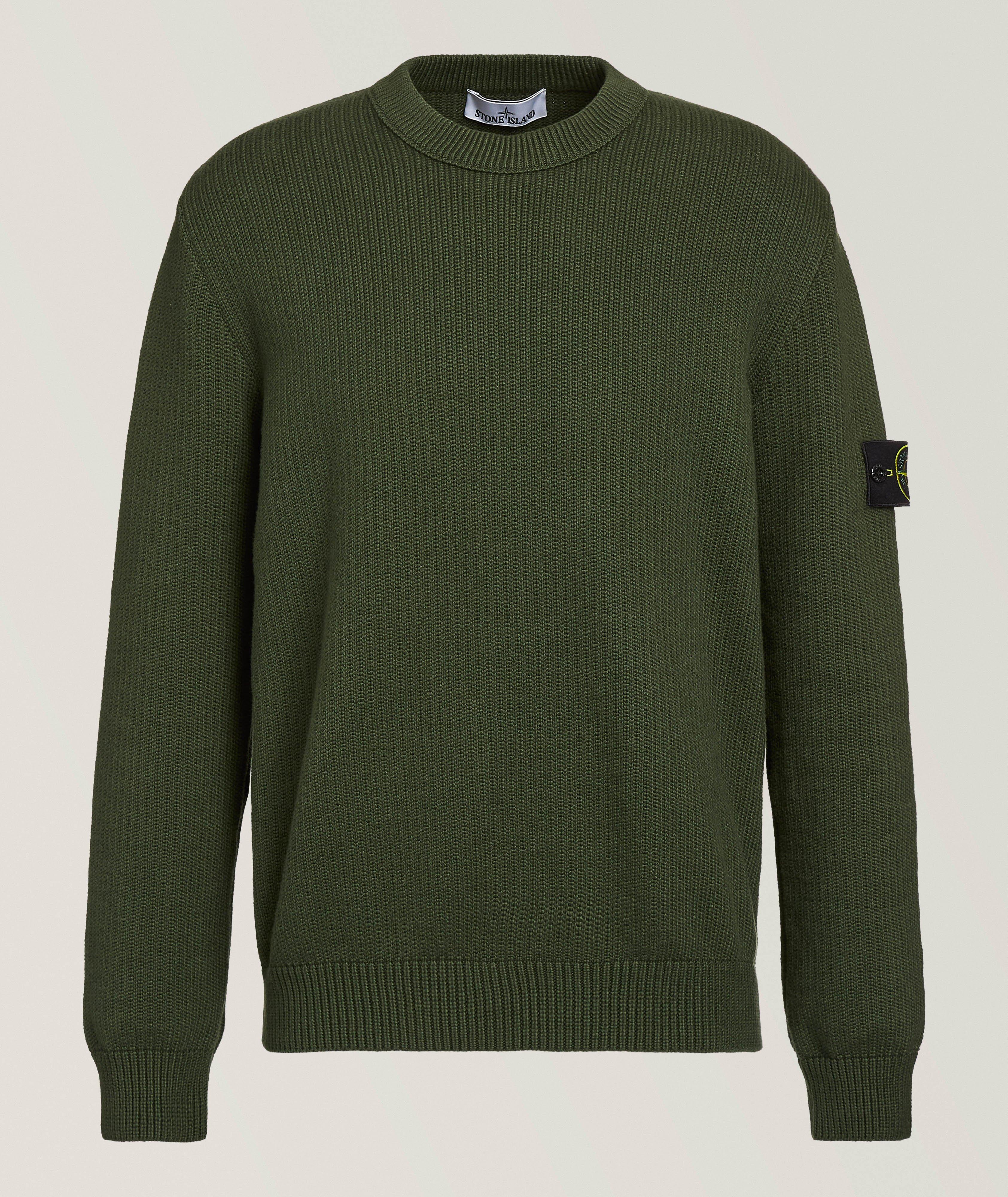 Cotton-Blend Crewneck Sweater image 0