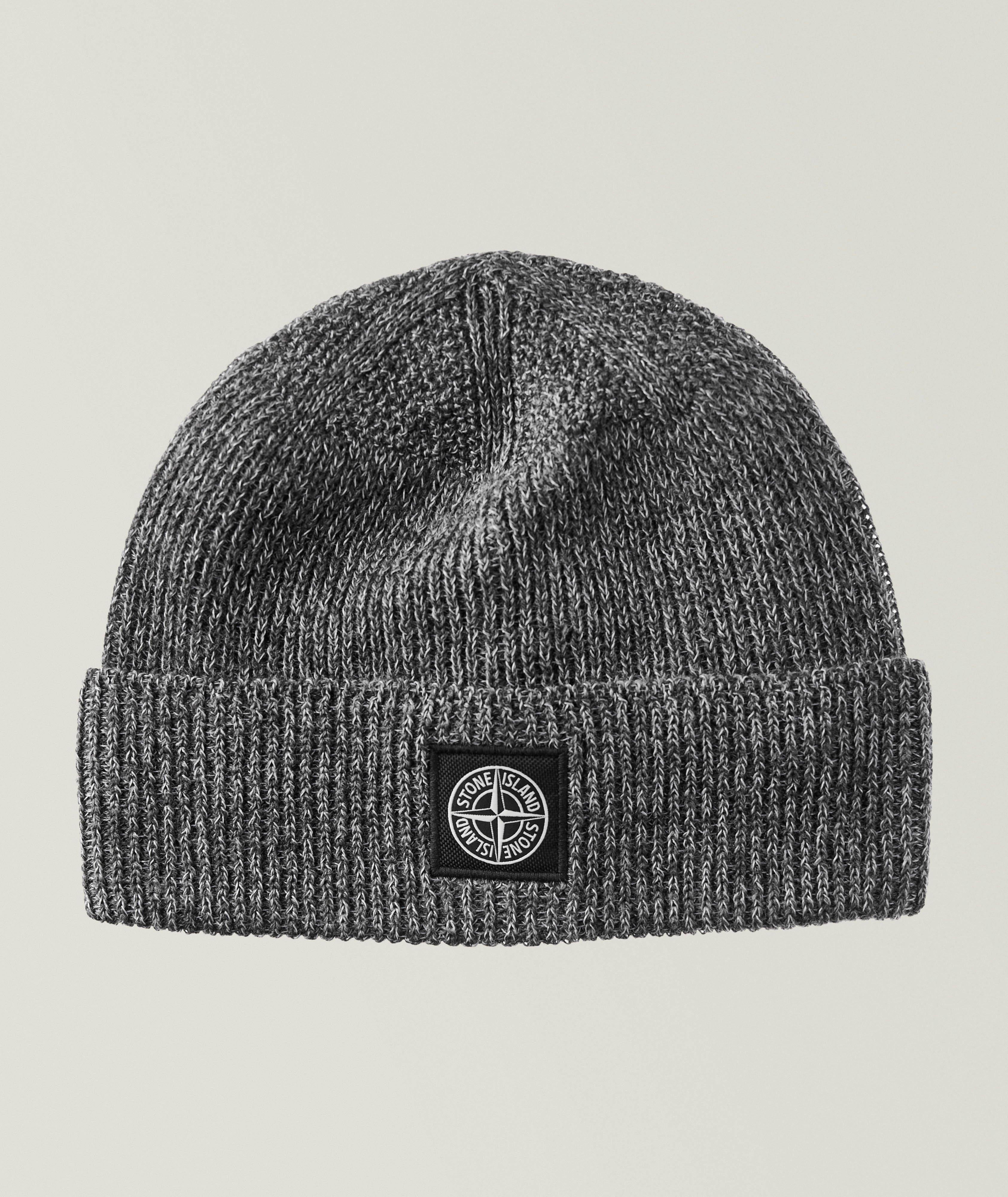Reflective Wool-Linen Knit Beanie  image 0