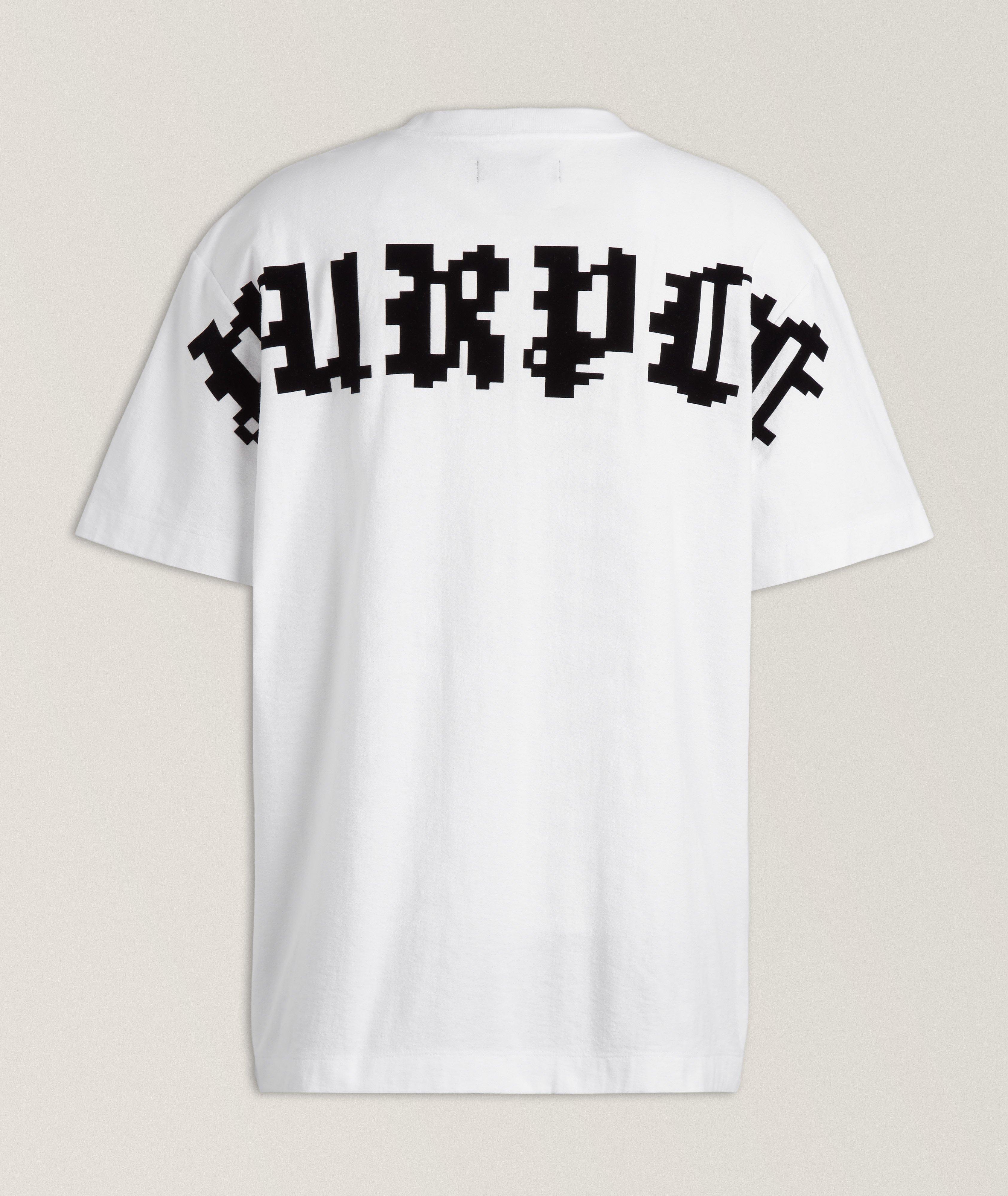 Pixelated Gothic Logo T-Shirt image 1
