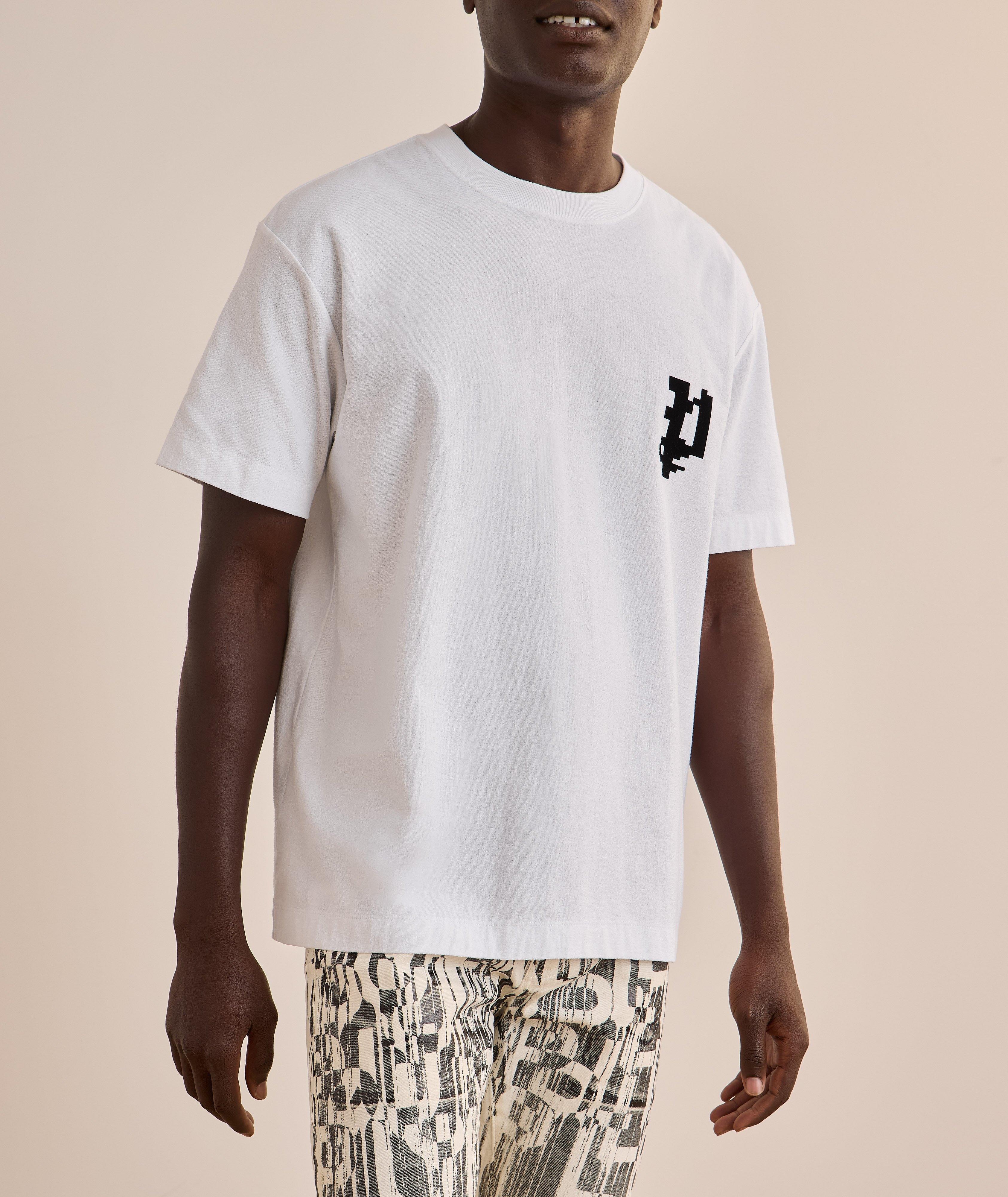 Pixelated Gothic Logo T-Shirt image 2