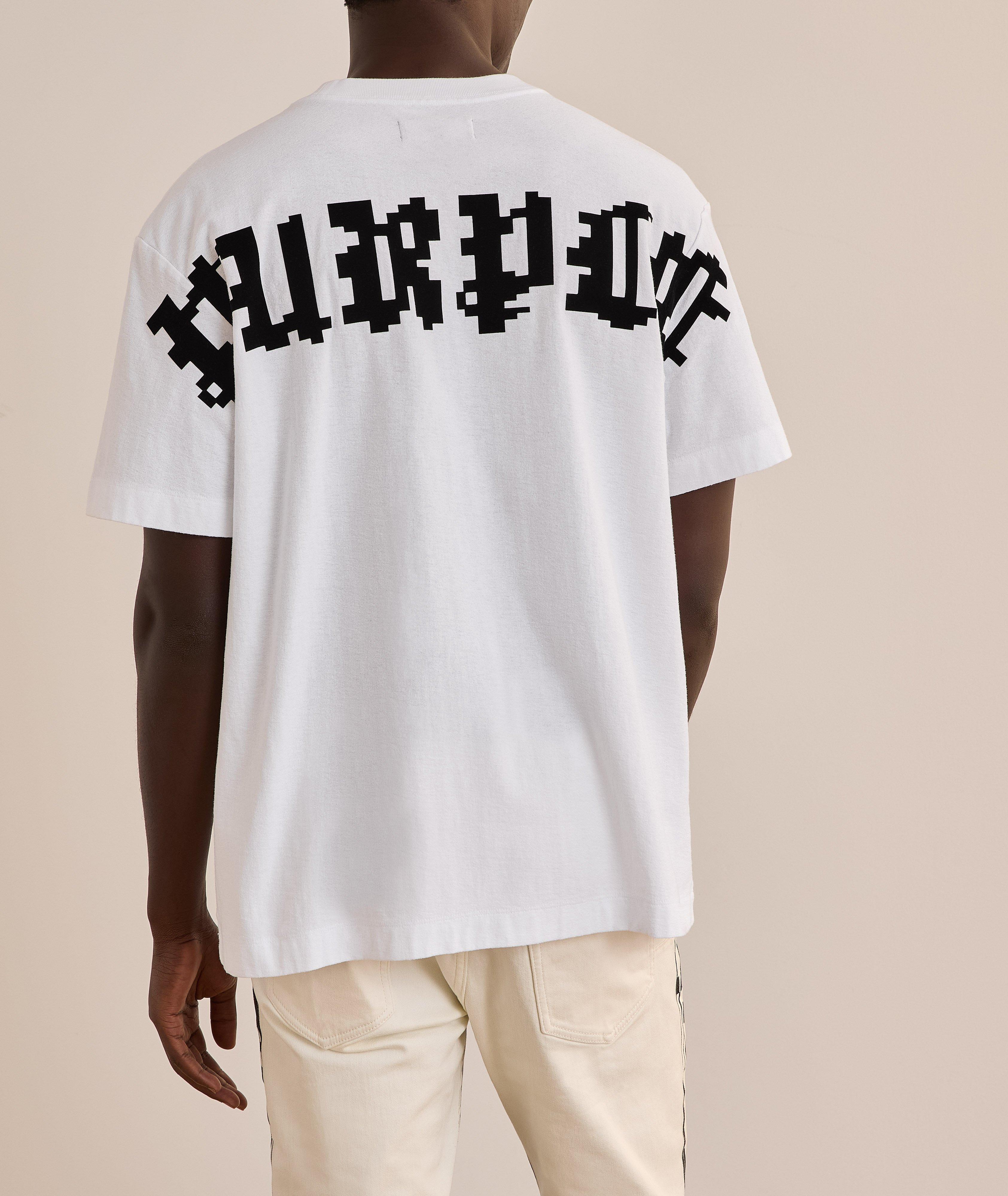 Pixelated Gothic Logo T-Shirt image 3