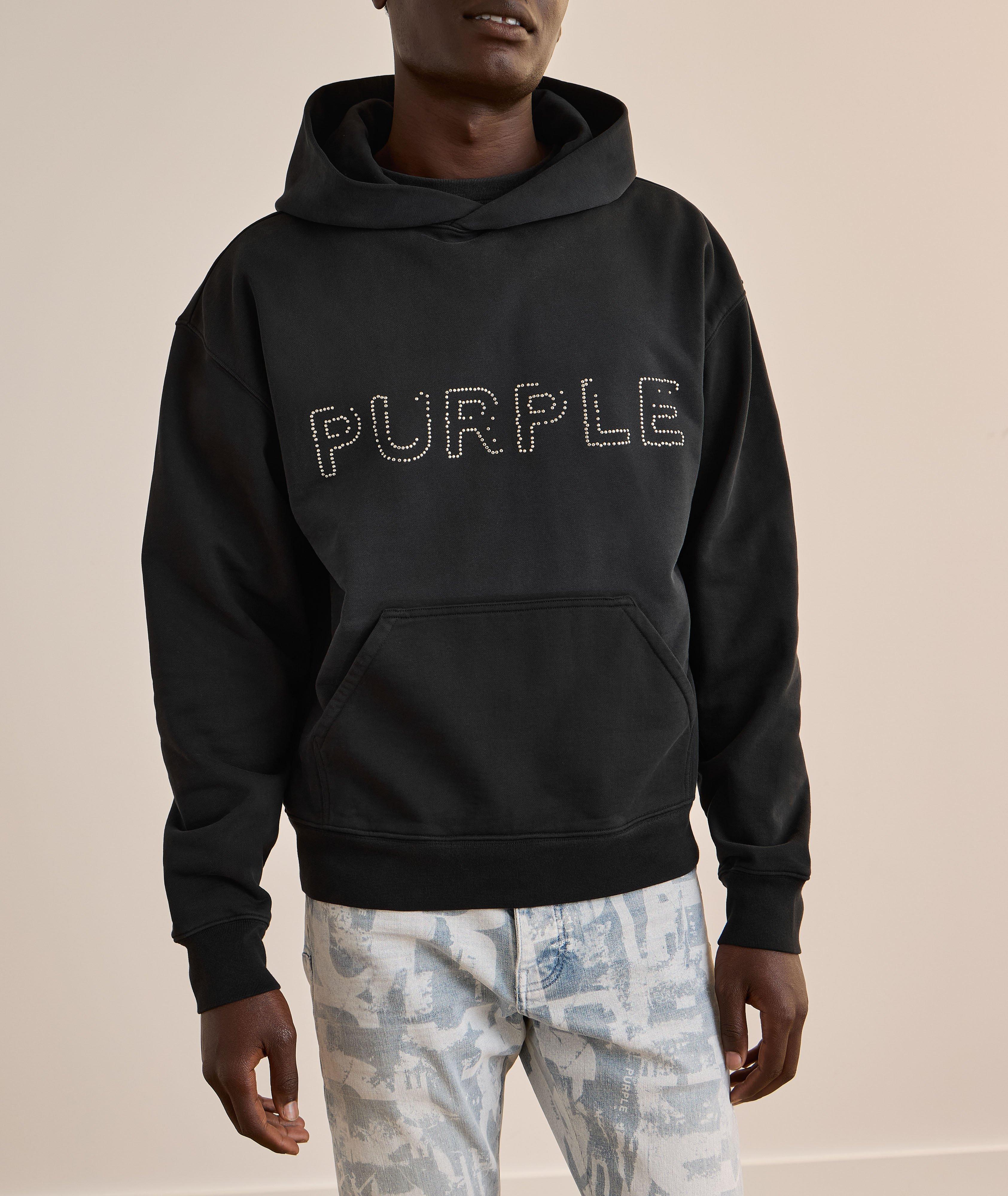 Kangourou en coton avec logo de strass image 1
