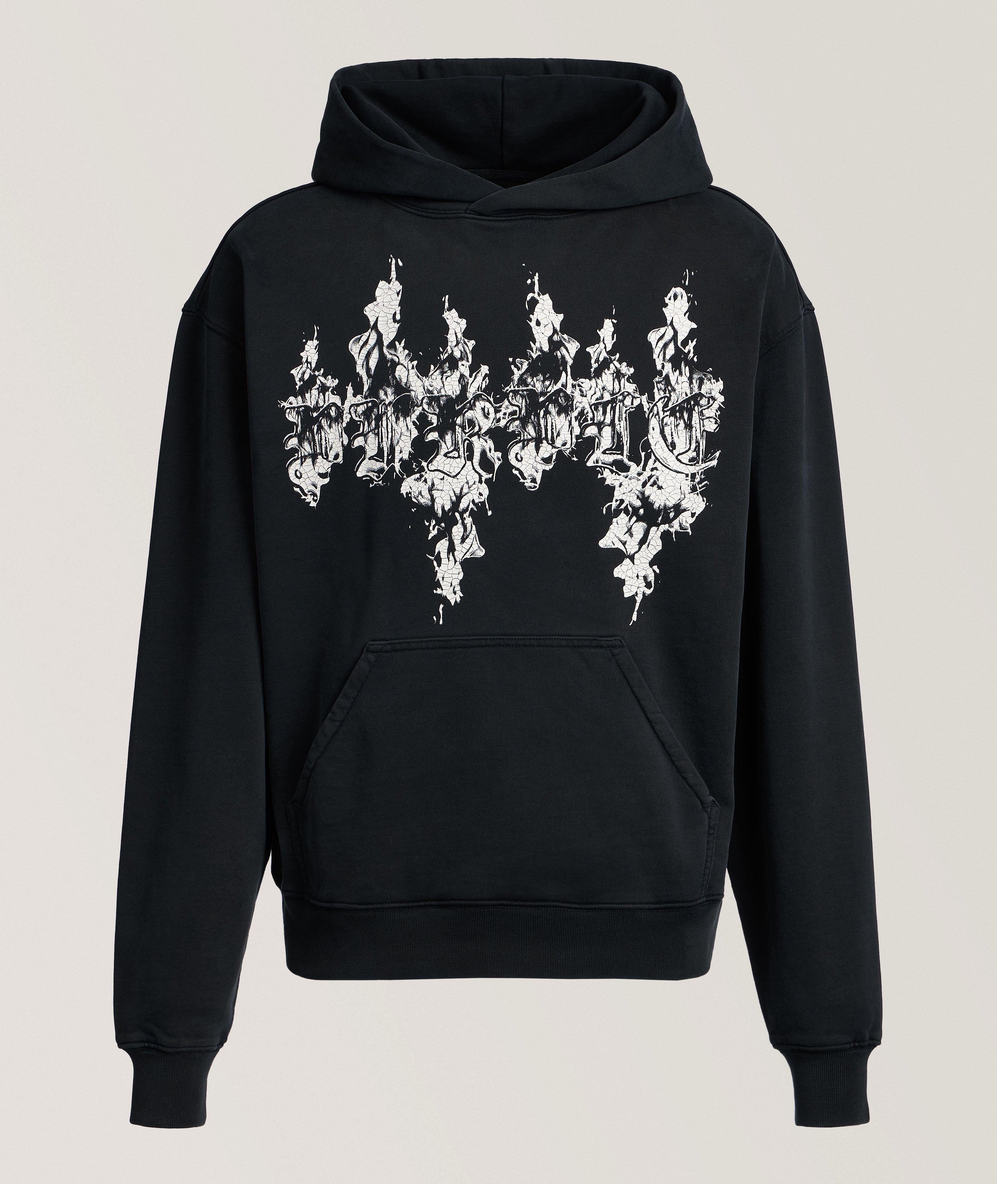 Sweat à capuche Gothic Flames image 0