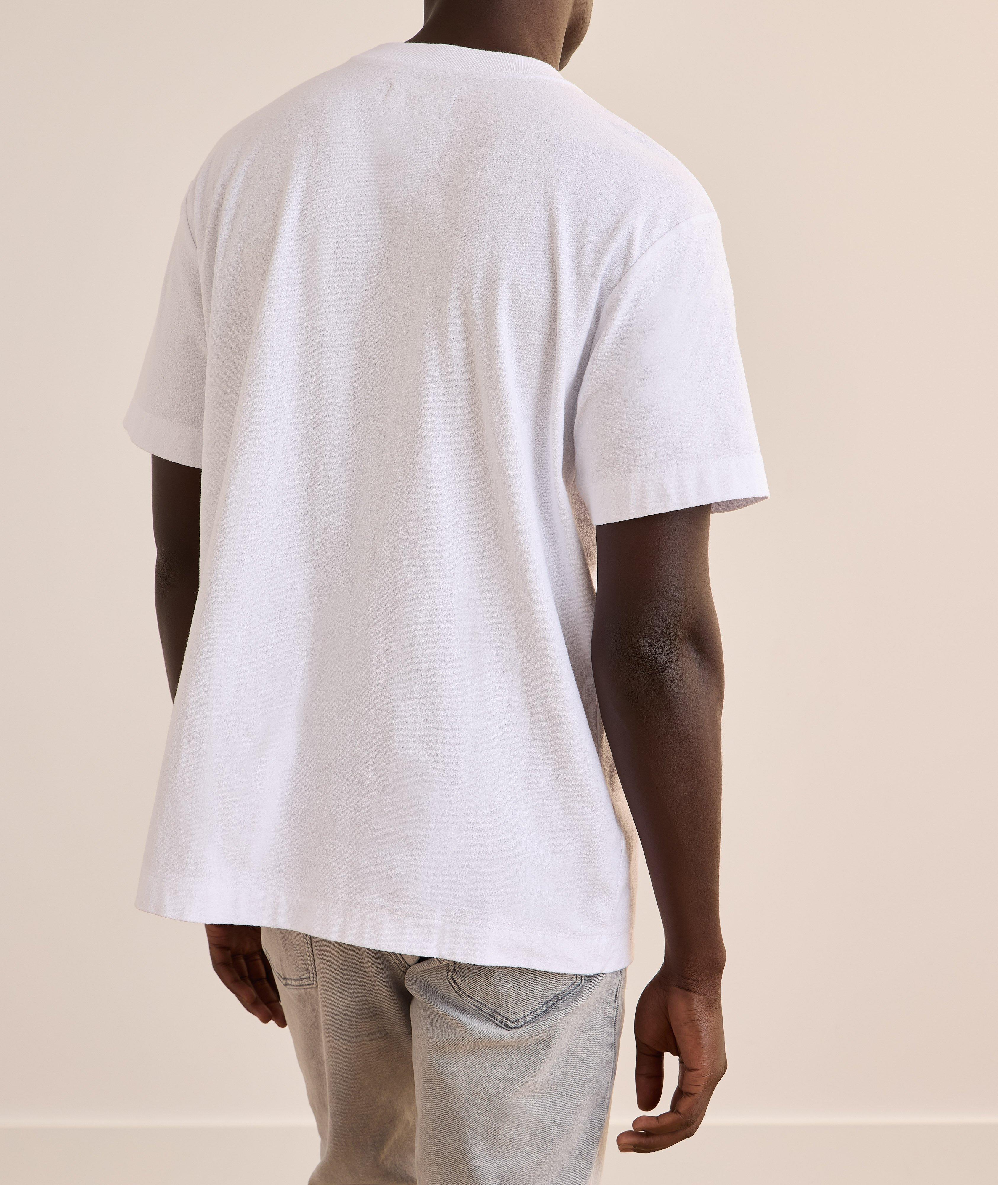Textured Cotton Logo T-Shirt image 2