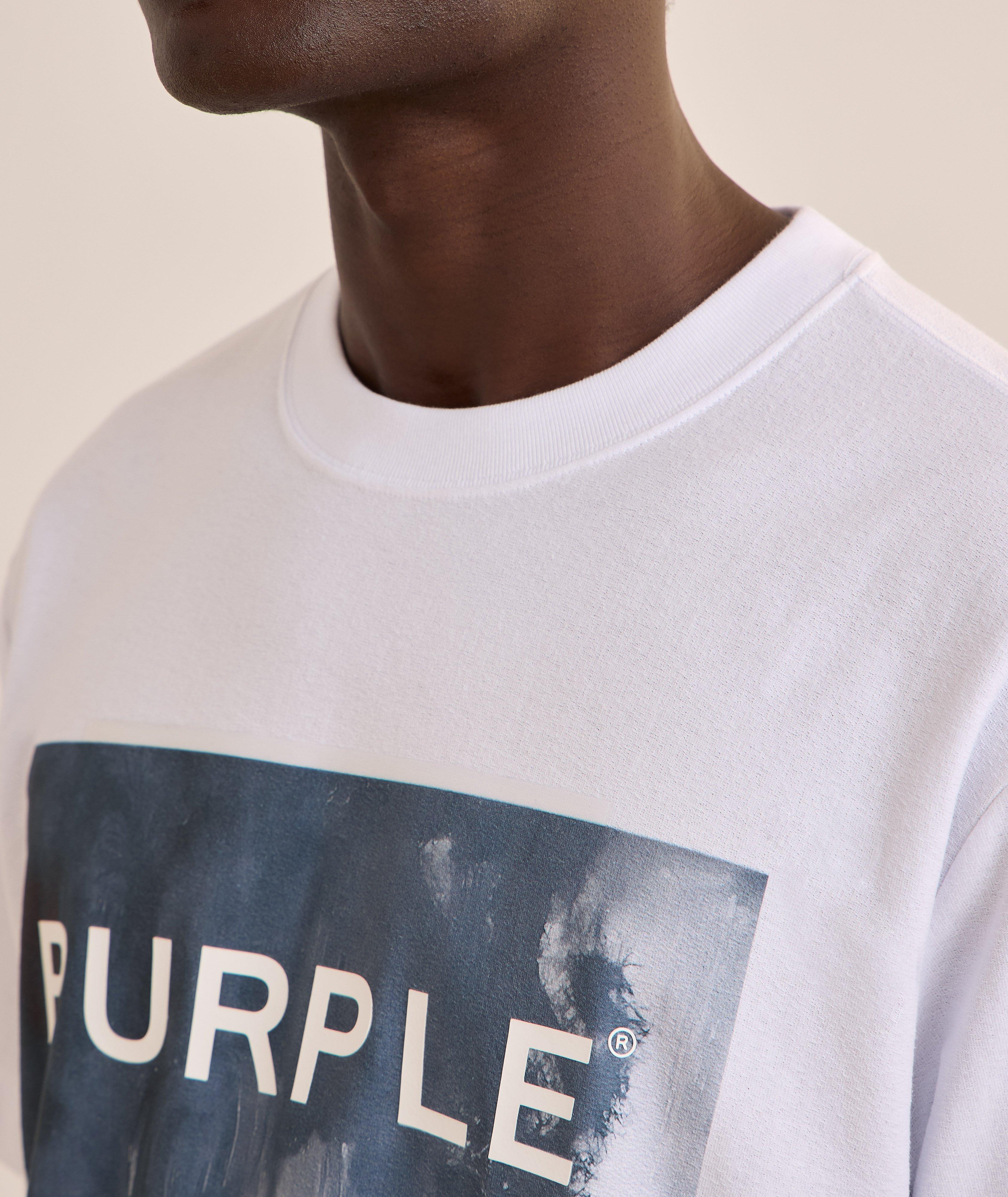 Textured Cotton Logo T-Shirt image 3