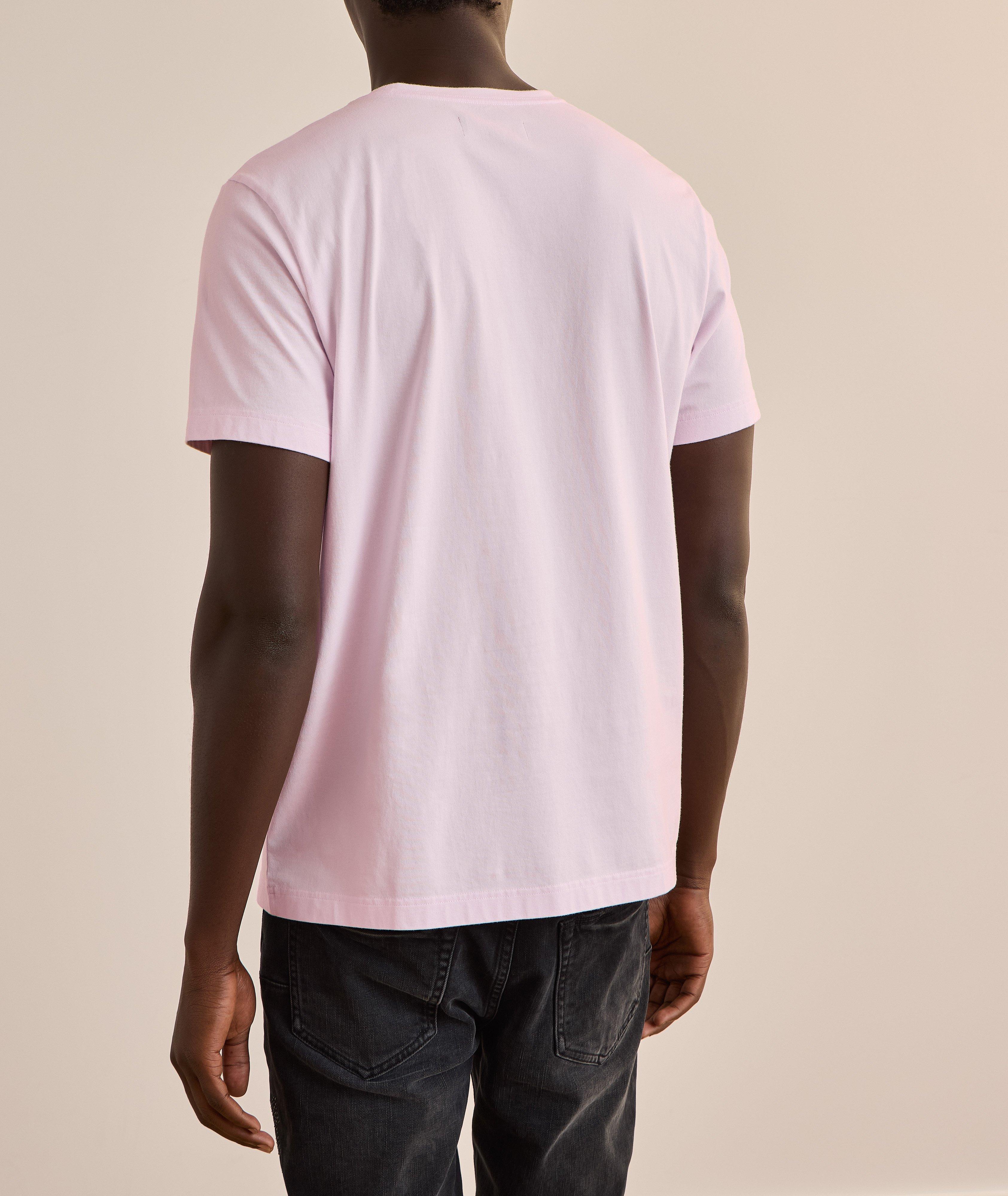 T-shirt en coton avec logo de strass image 2