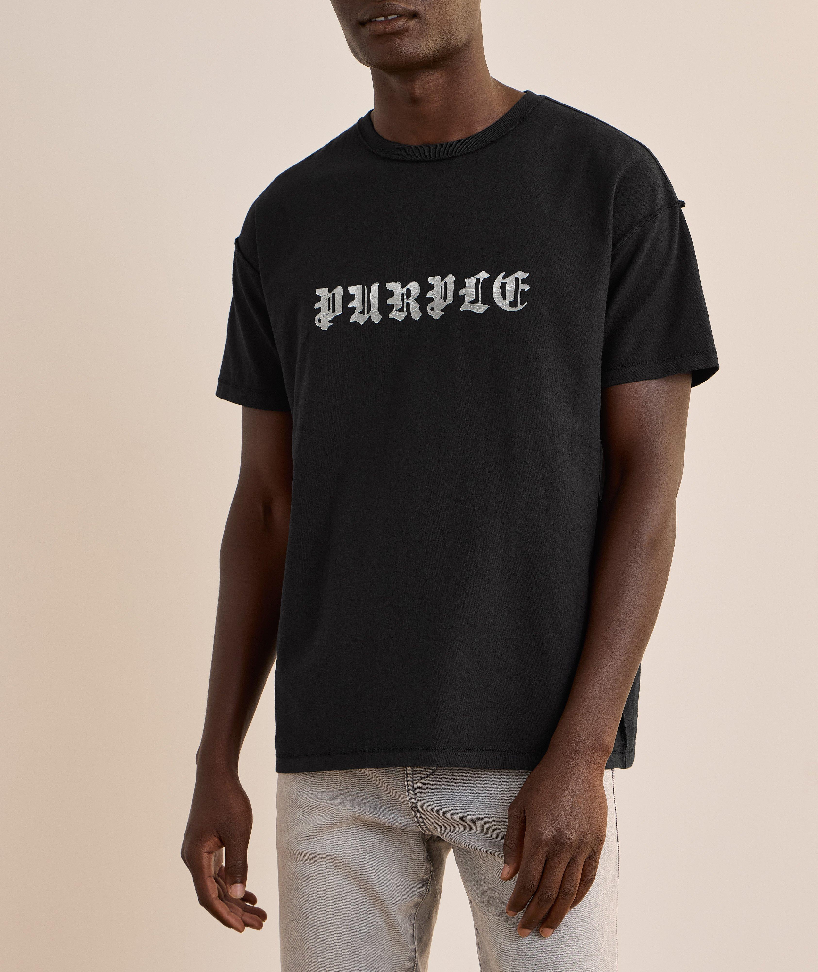 Inside-Out-Seams Gothic Logo T-Shirt image 2