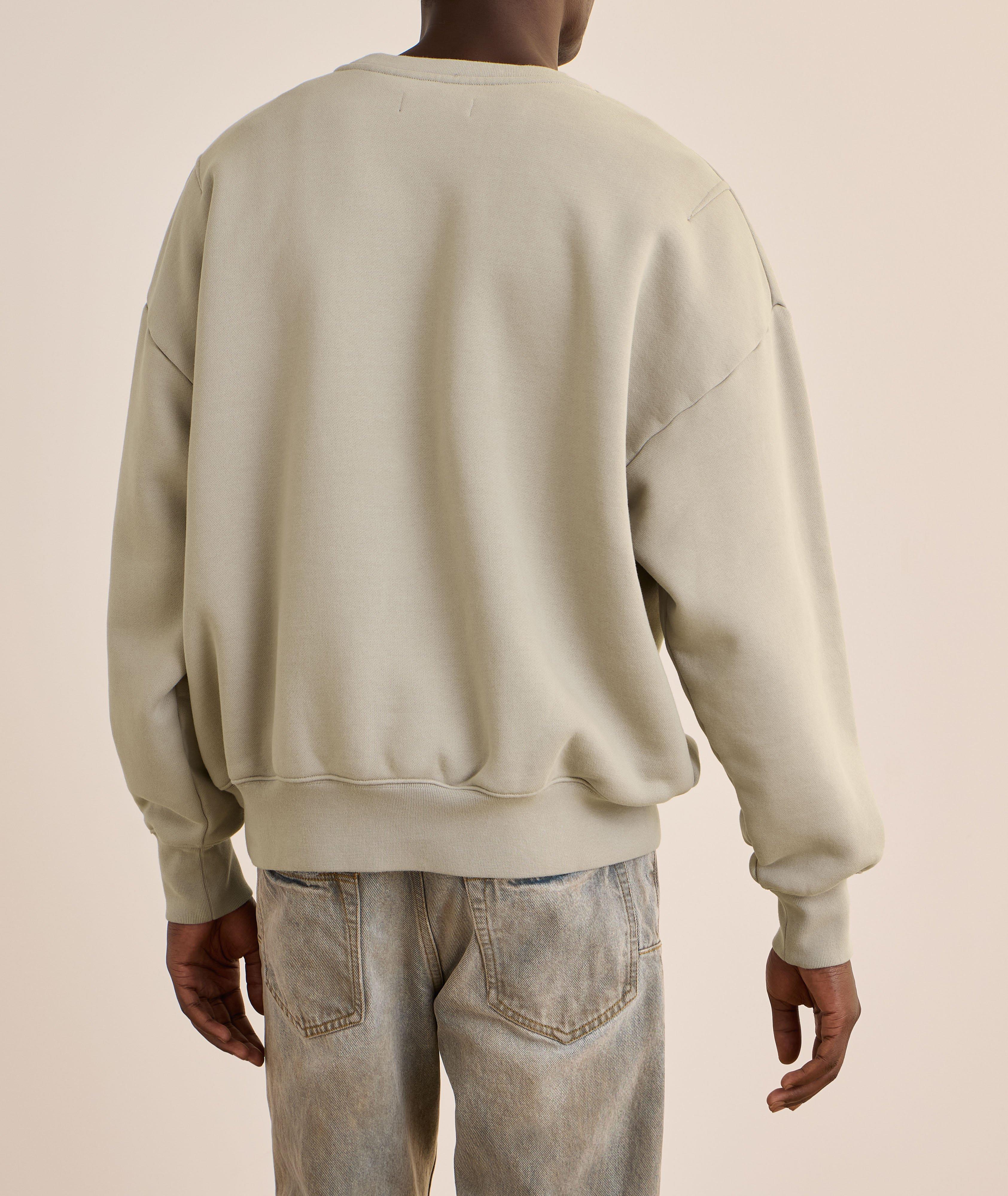 Pull en coton avec logo irrégulier image 2