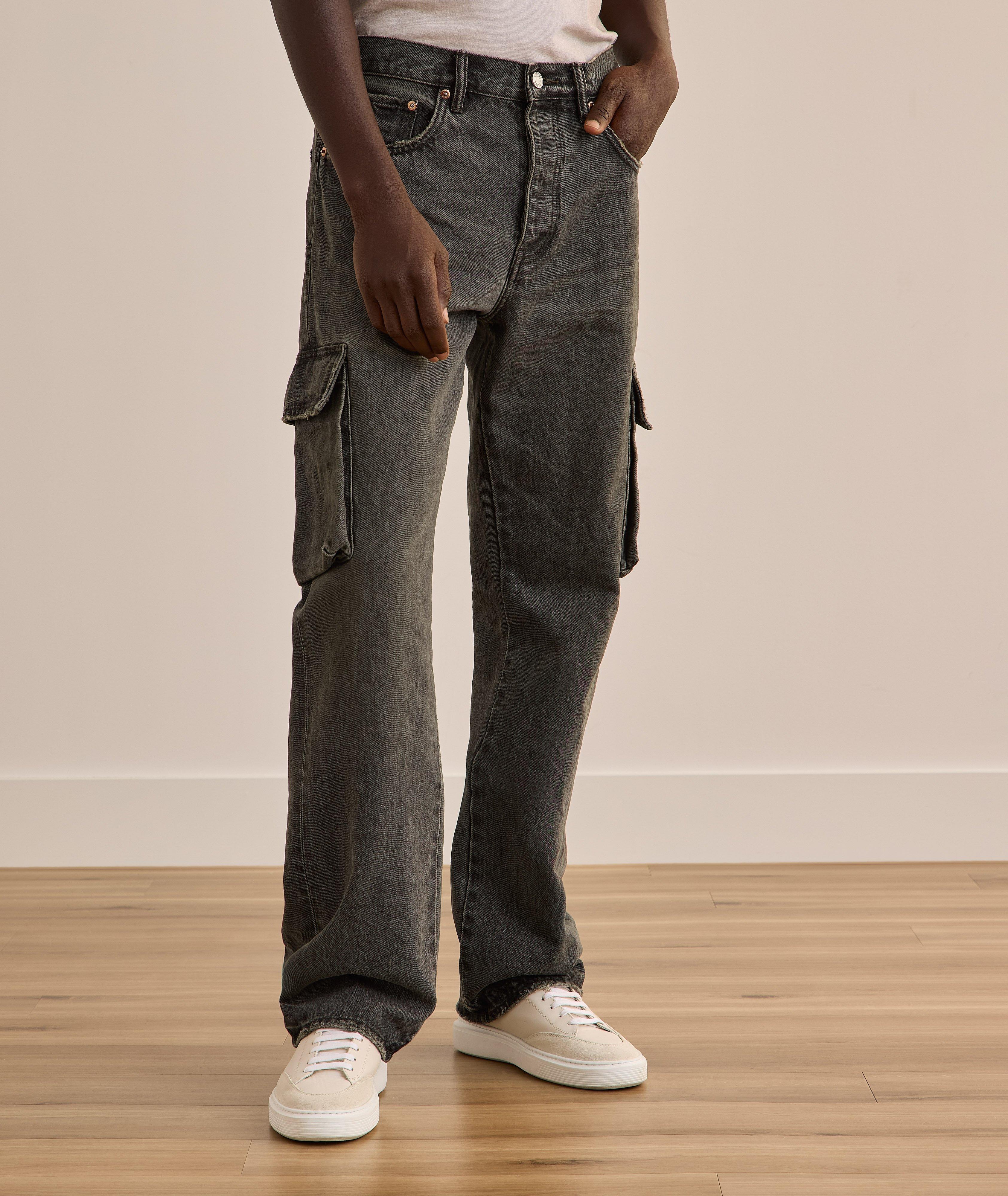 Jean P011 cargo de coupe droite image 2