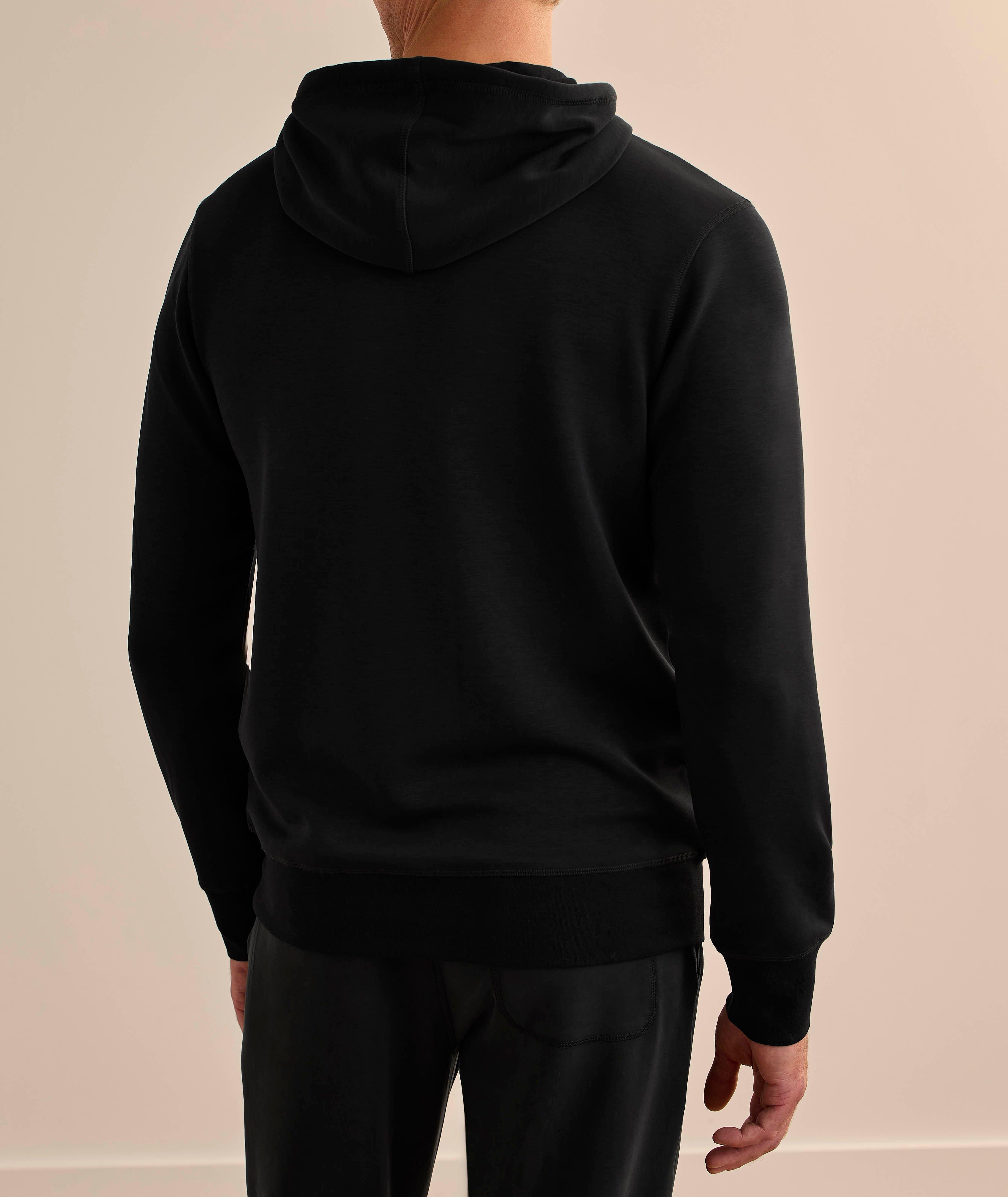 Sweat à capuche en mélange de modal extensible Supersoft image 2
