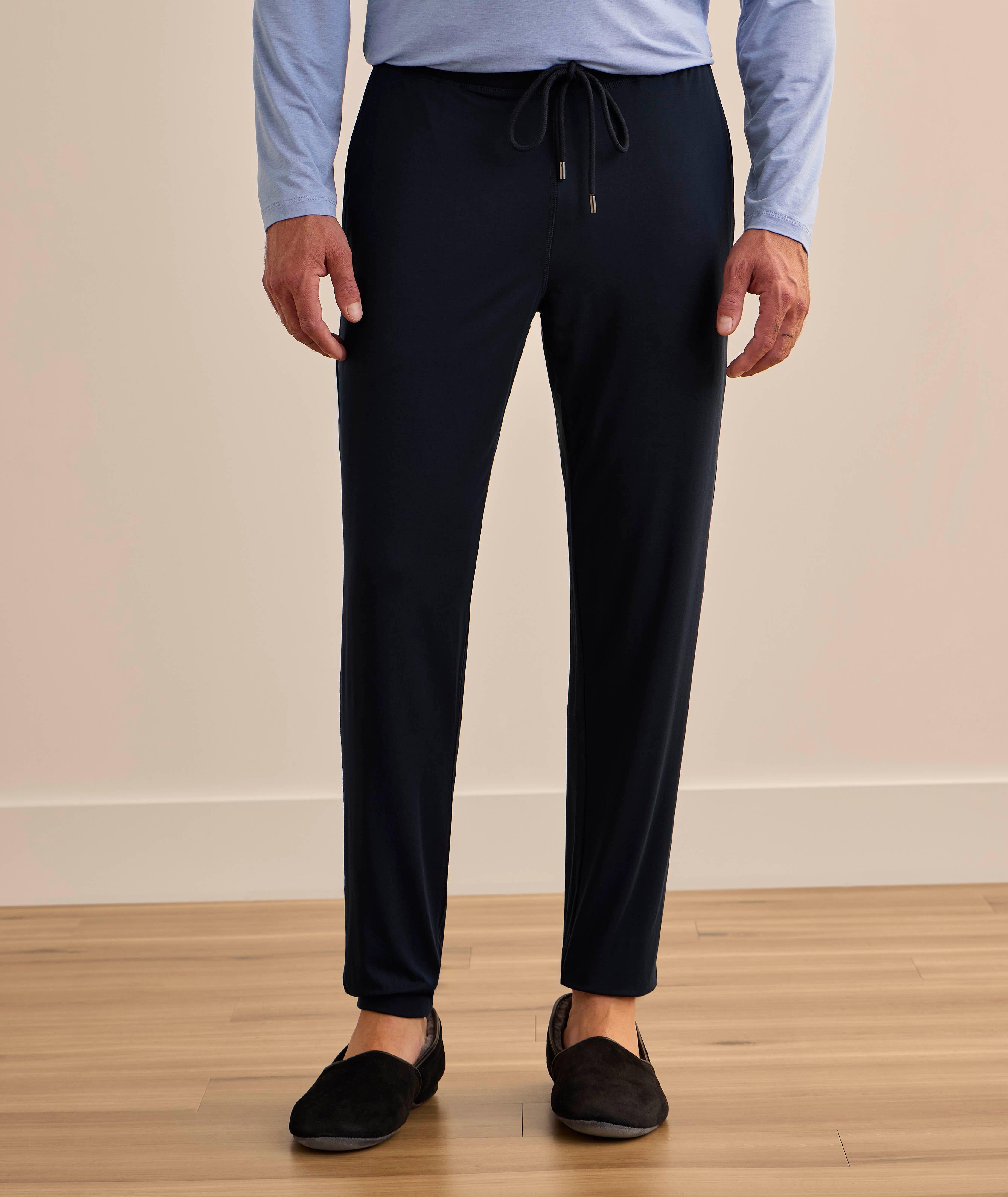 Pantalon de pyjama en modal et soie image 1