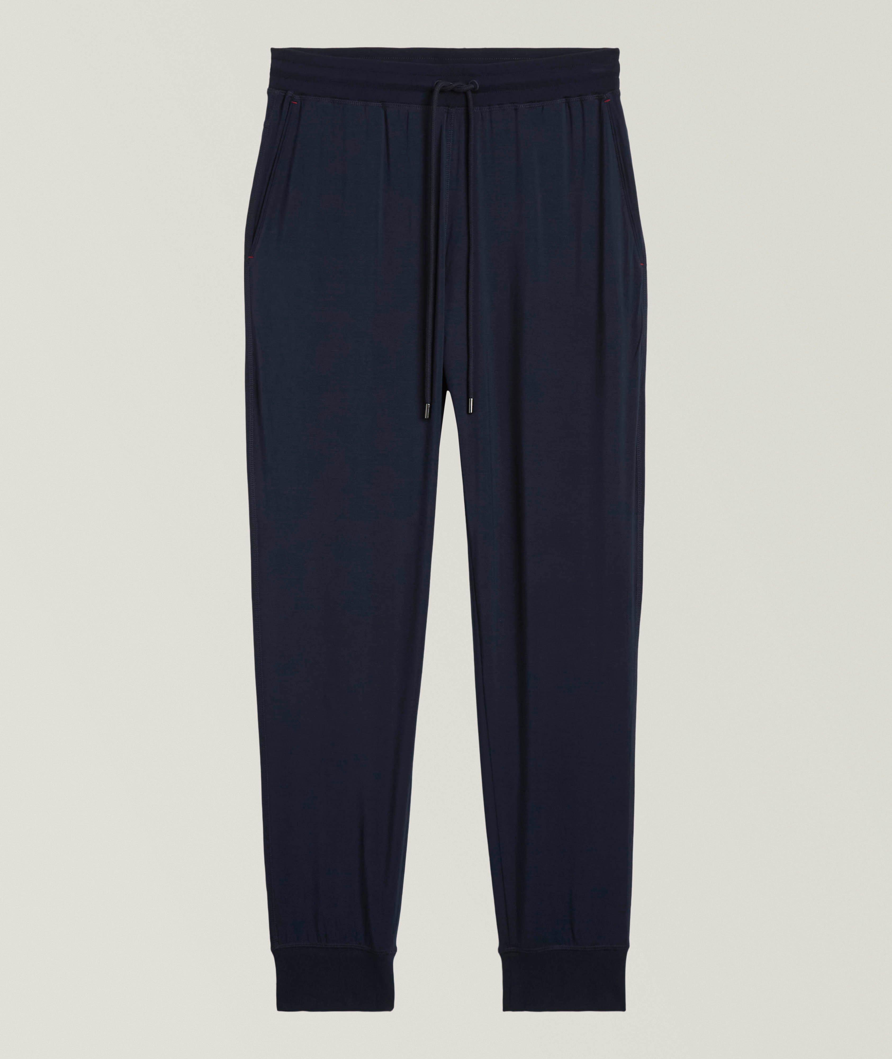 Pantalon de pyjama en modal et soie image 0