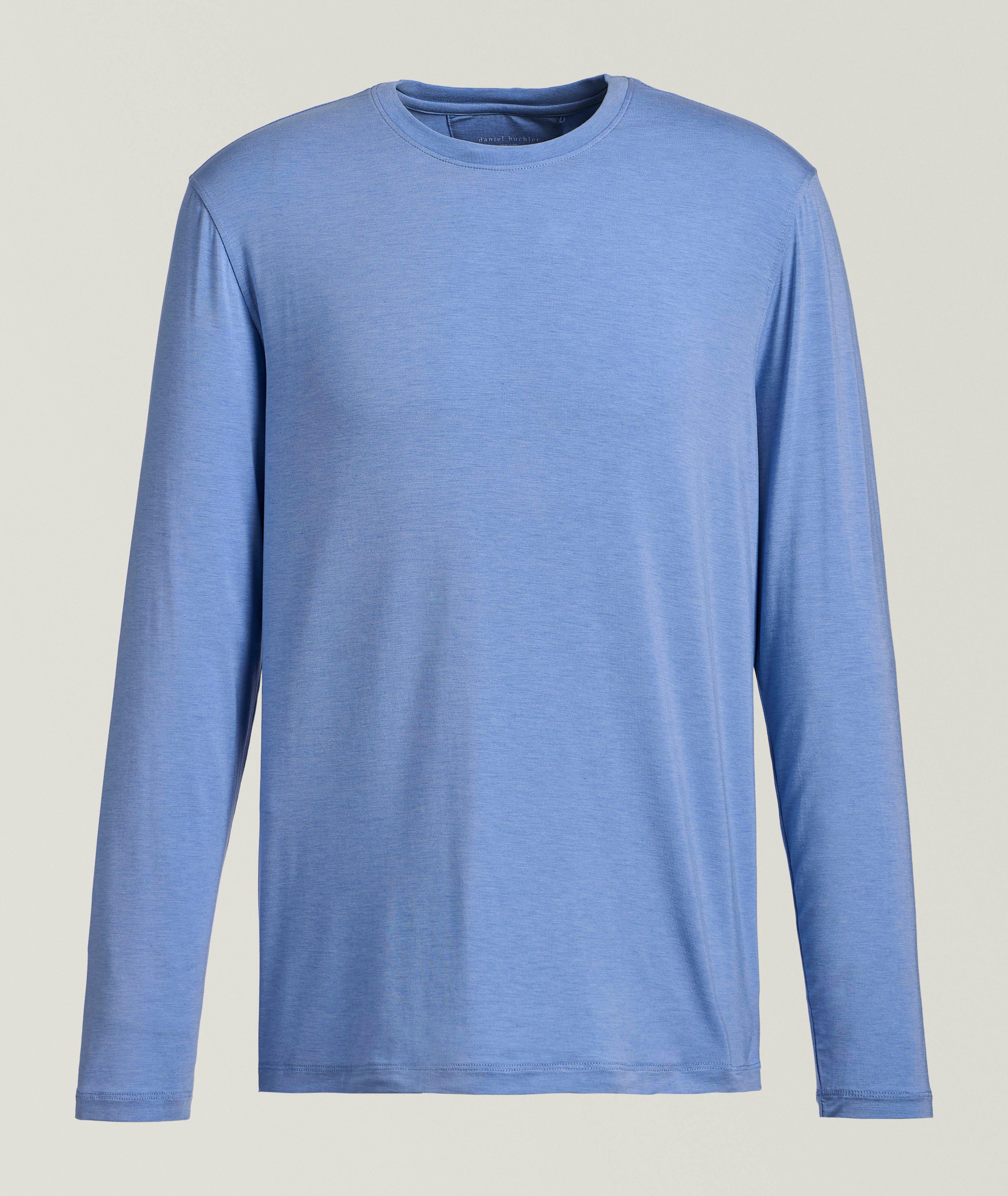 Modal-Silk Crewneck T-Shirt  image 0