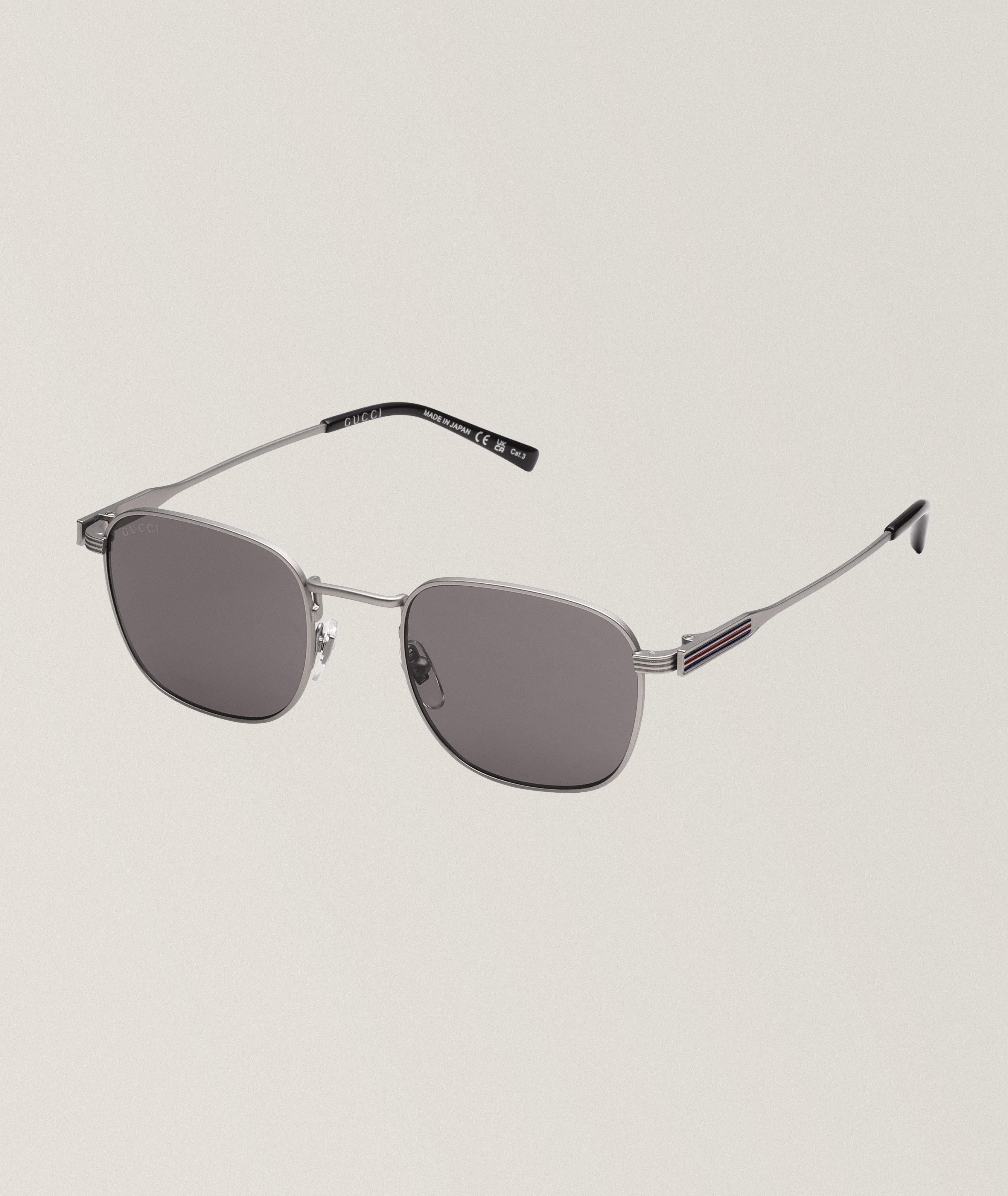 Matte Metal Square Sungalsses image 0