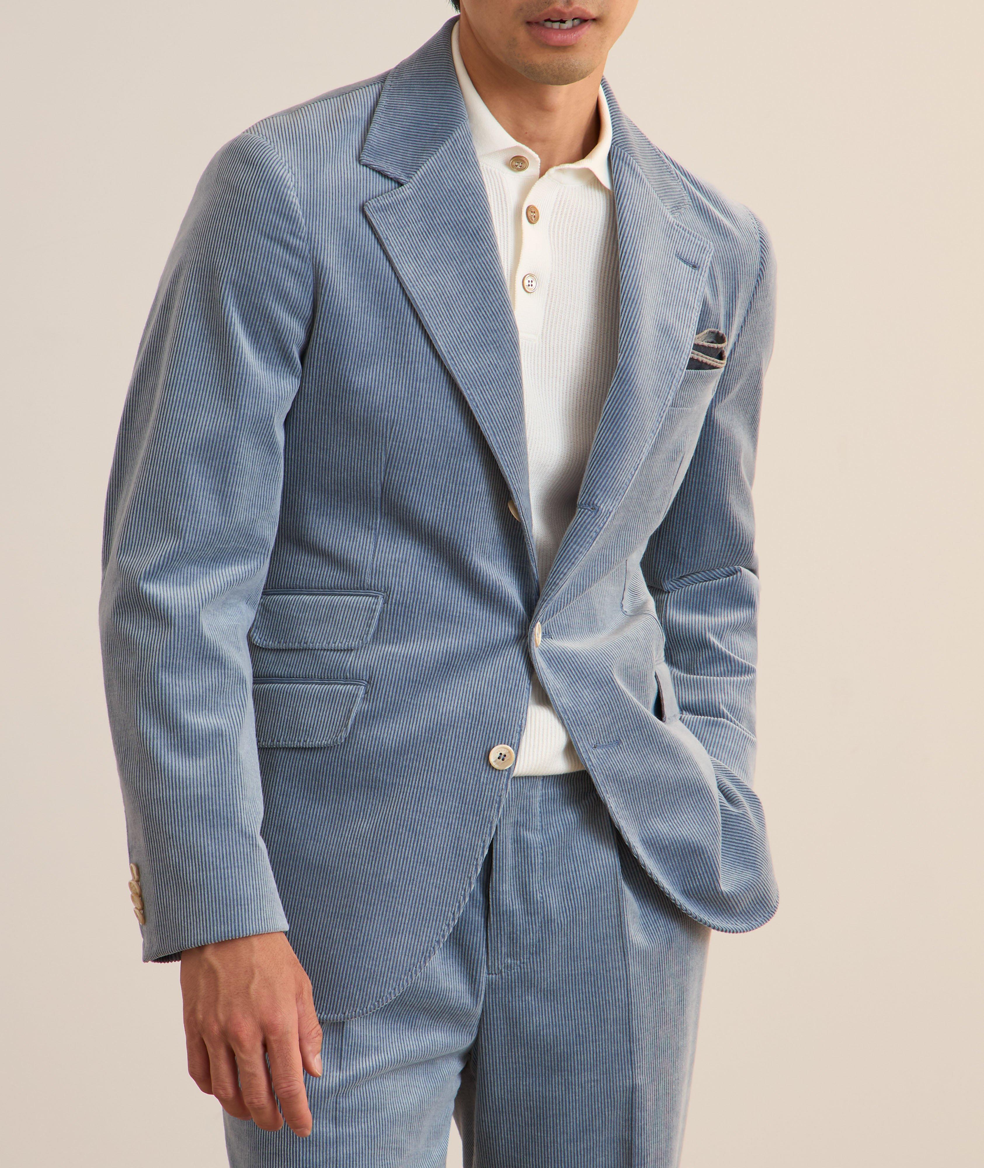 Corduroy Cotton-Cashmere Suit Jacket image 1