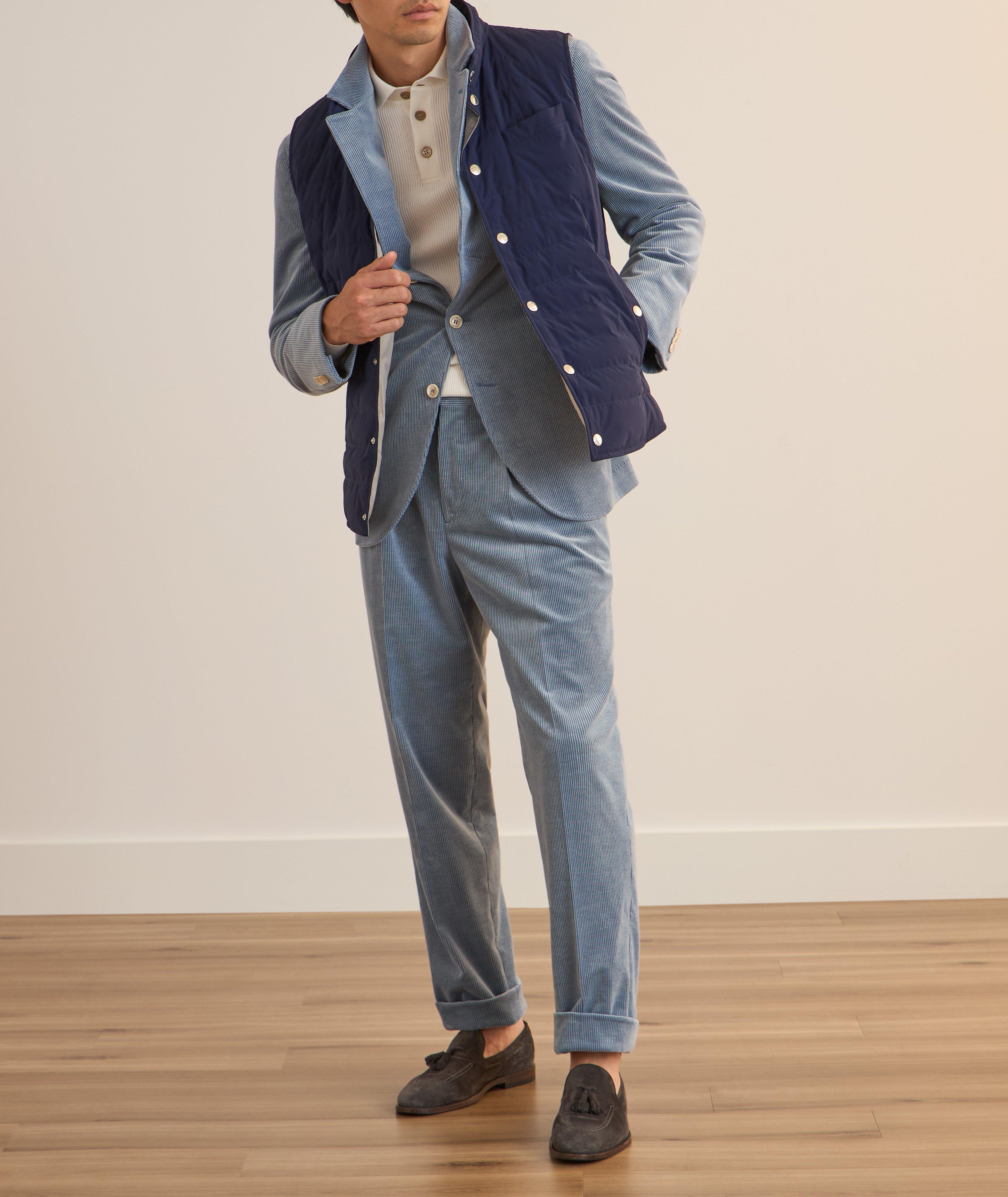 Corduroy Cotton-Cashmere Suit Jacket image 4