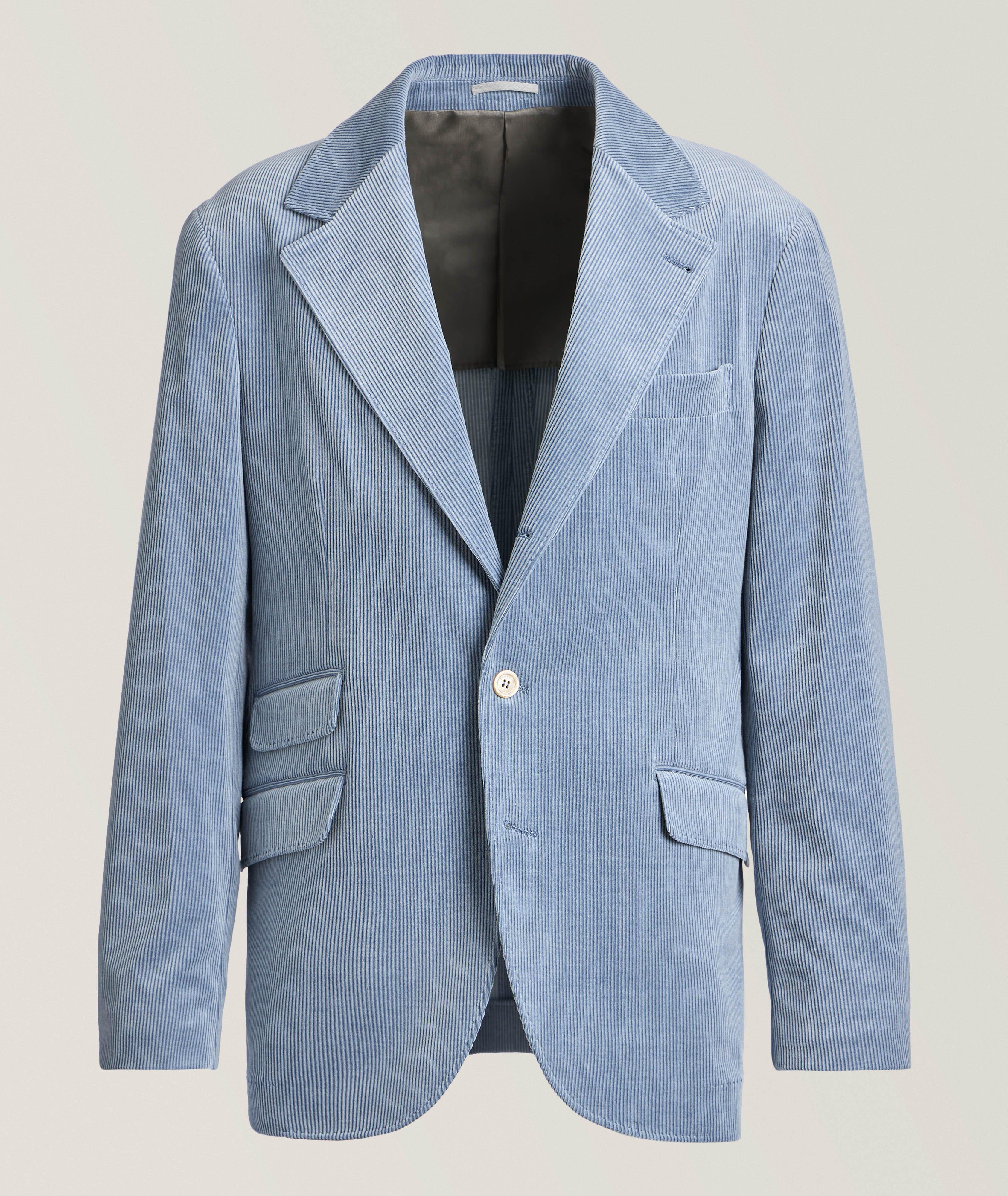 Corduroy Cotton-Cashmere Suit Jacket image 0