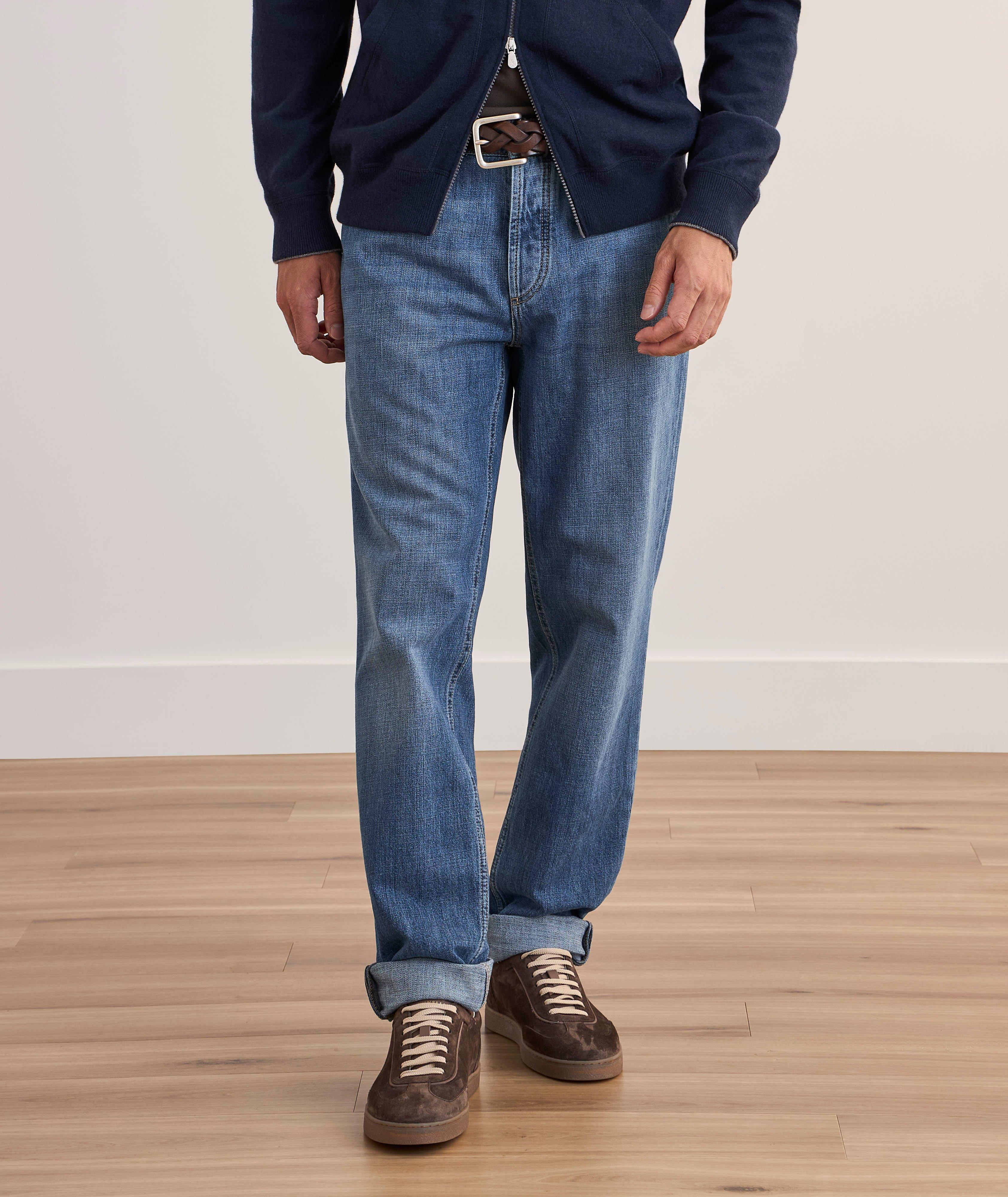 Traditional-Fit Lightweight Jeans image 1