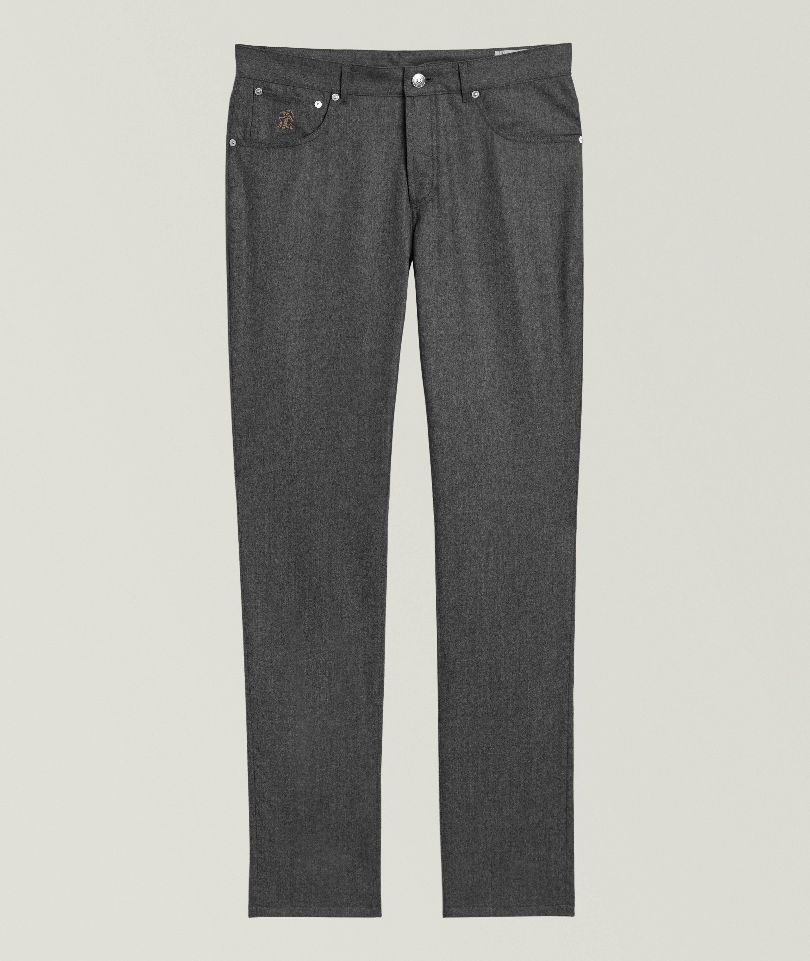 VIP【関税送料無料】希少 Brunello Cucinelli Cotton Jeans Brunello Cucinelli Leisure Fit Jeans Medium Blue Wash at