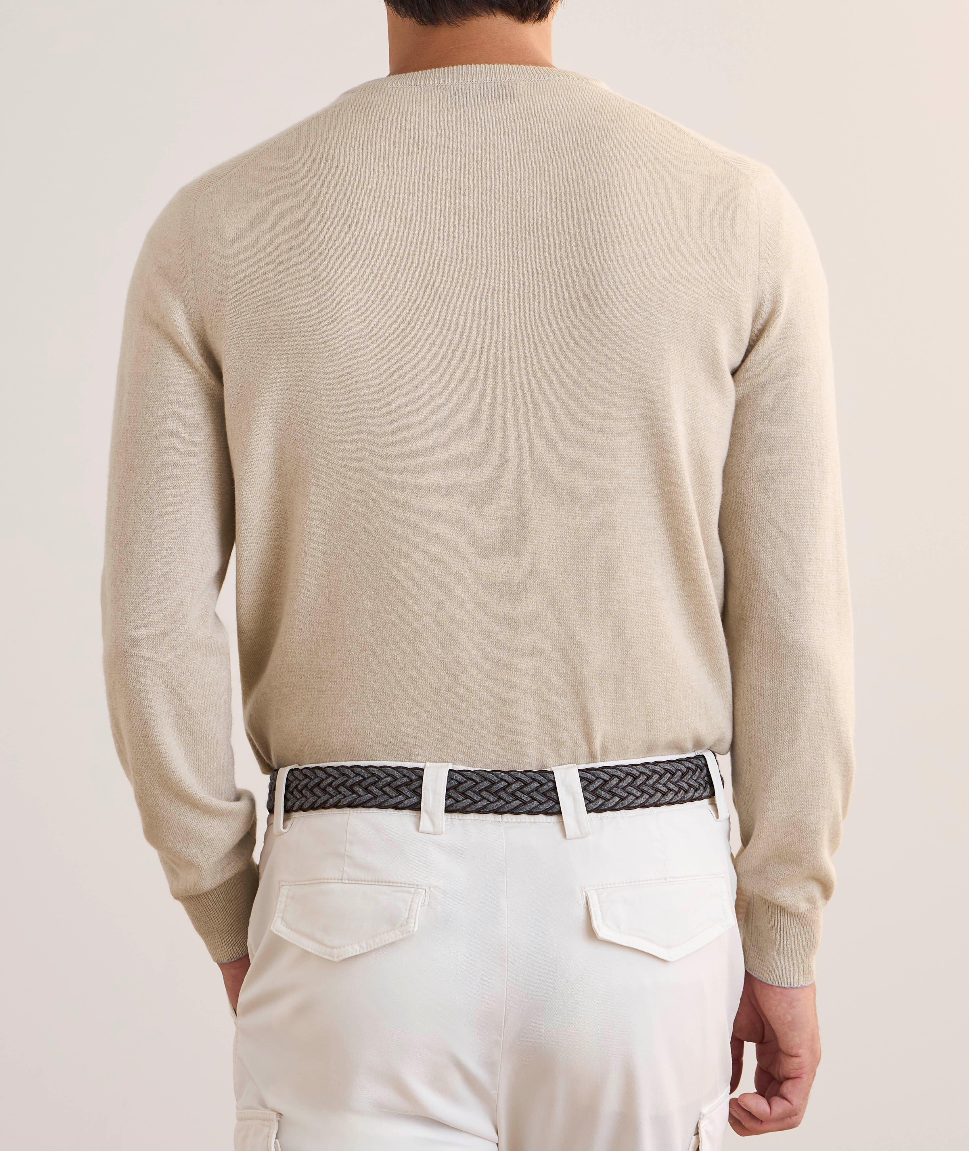 Cashmere V-Neck Sweater image 2