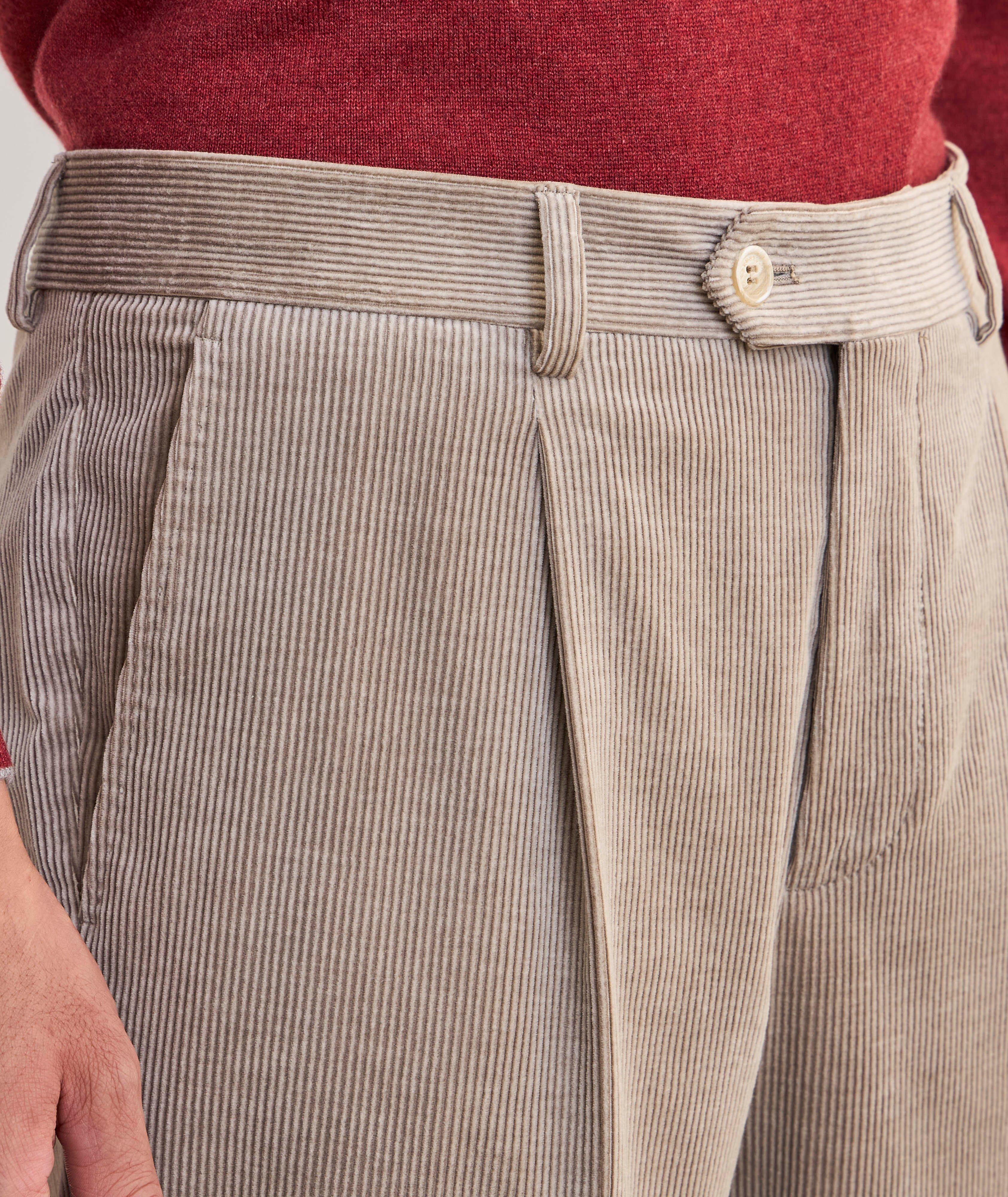 Pantalon habillé en velours côtelé image 3